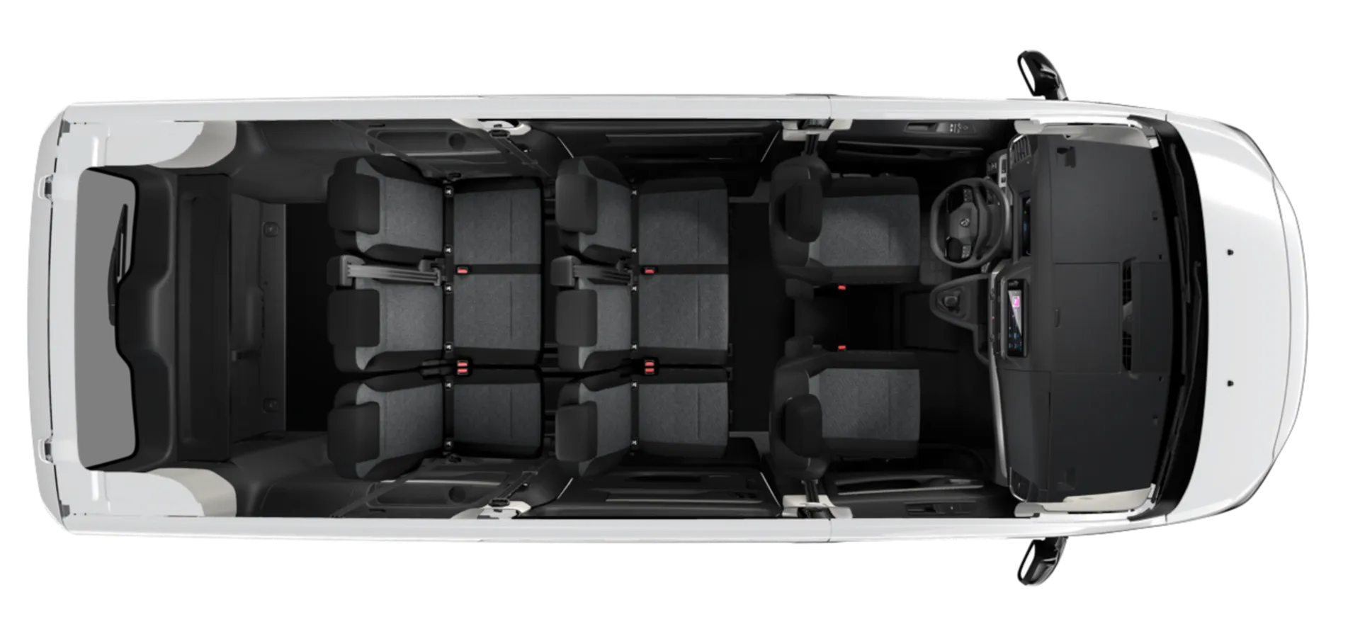 Traveller Long (L3), Active, interiér Látkové čalounění CURITUBA, top