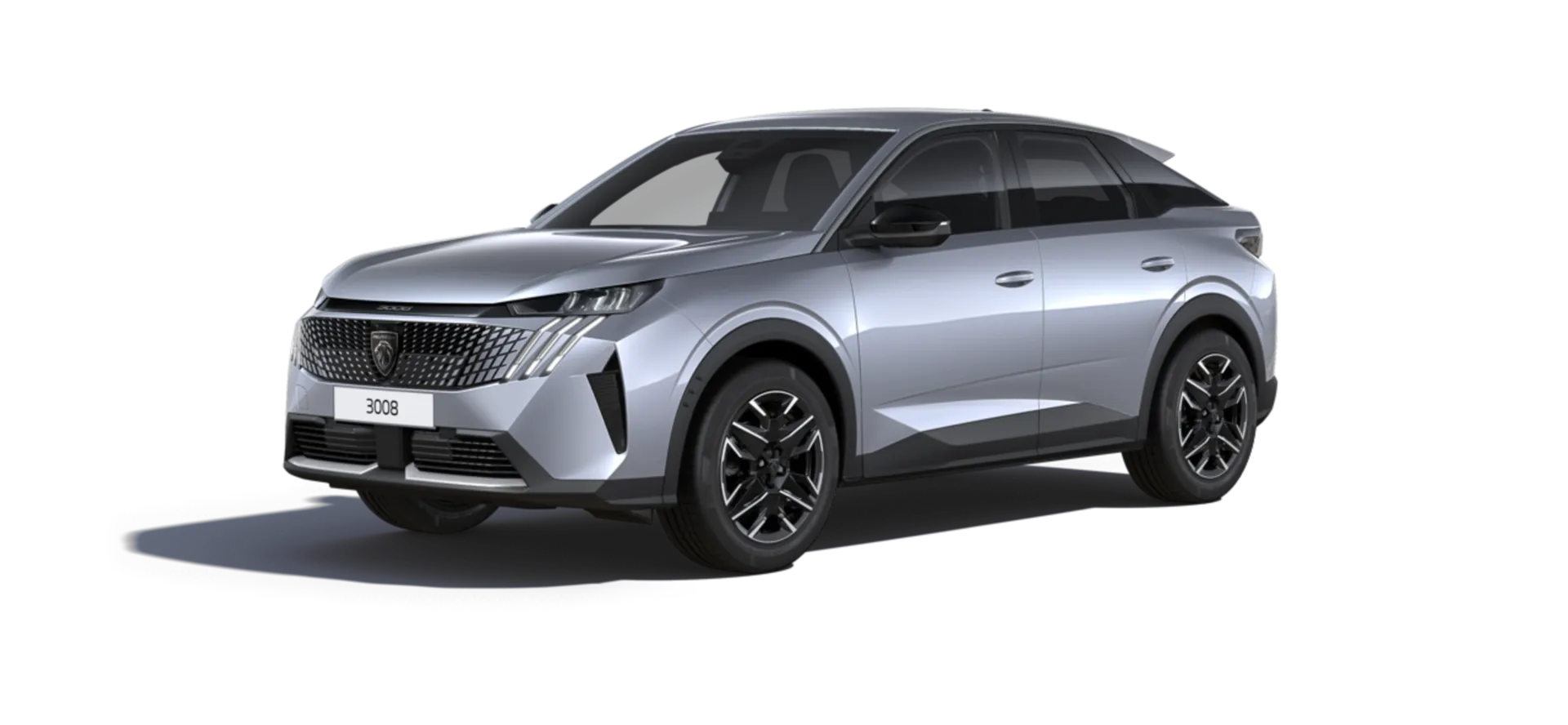 3008, Allure, Šedá Artense / Metalický lak, front