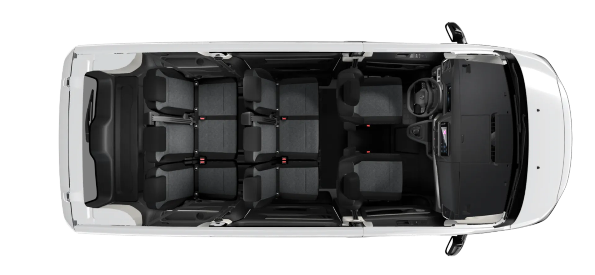 Traveller Standard (L2), Active, interiér Látkové čalounění CURITUBA, top