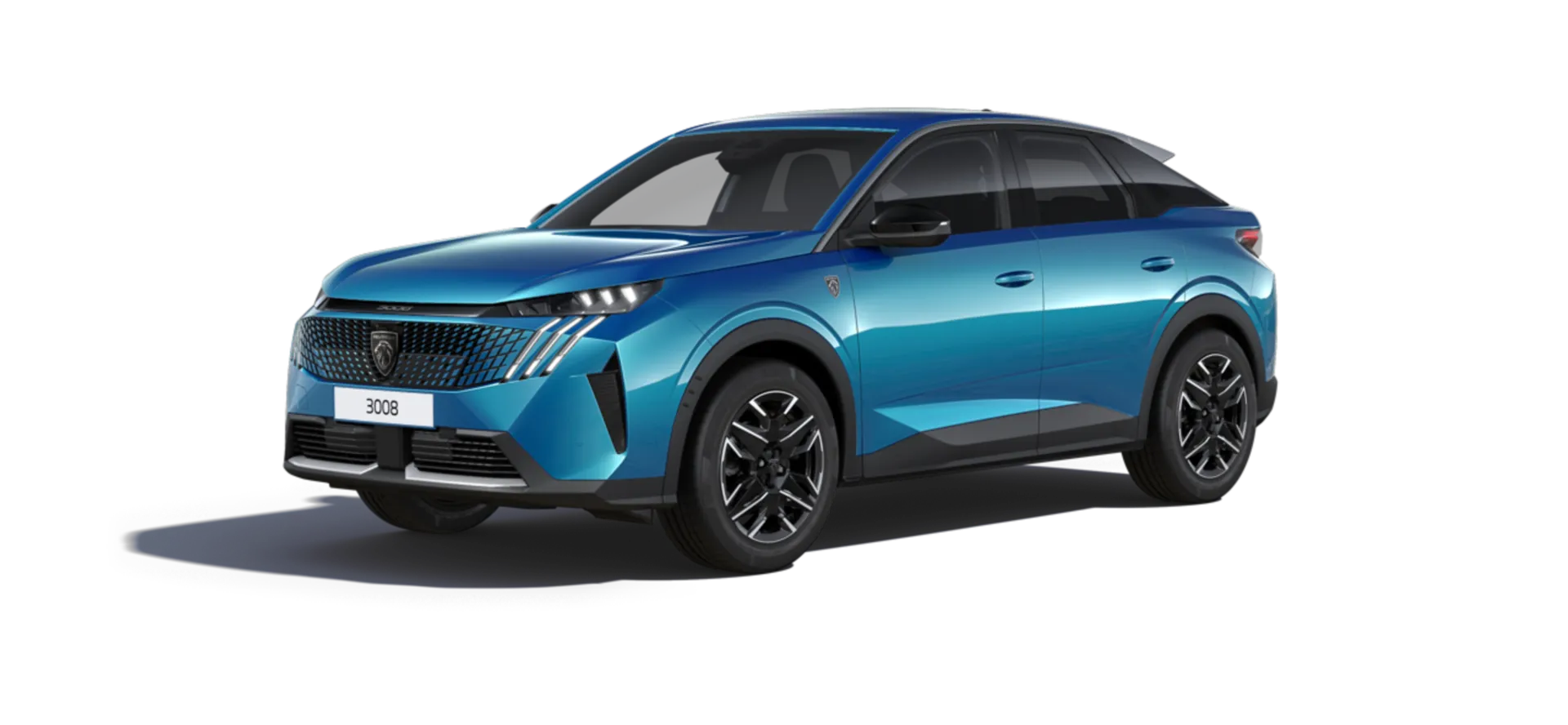 3008, GT, Modrá Obsession / Metalický lak, front