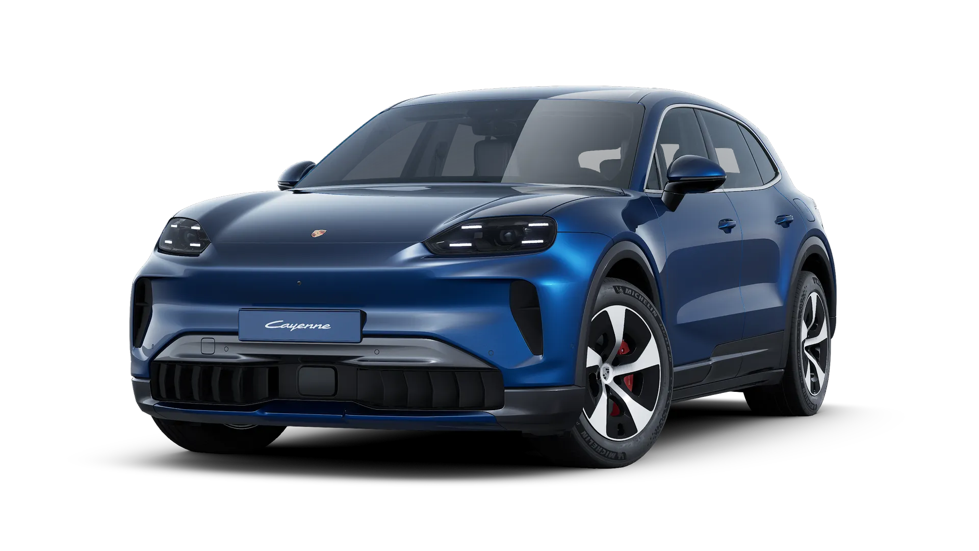 Cayenne Electric, Cayenne S Electric, Napali Blue Metallic, front