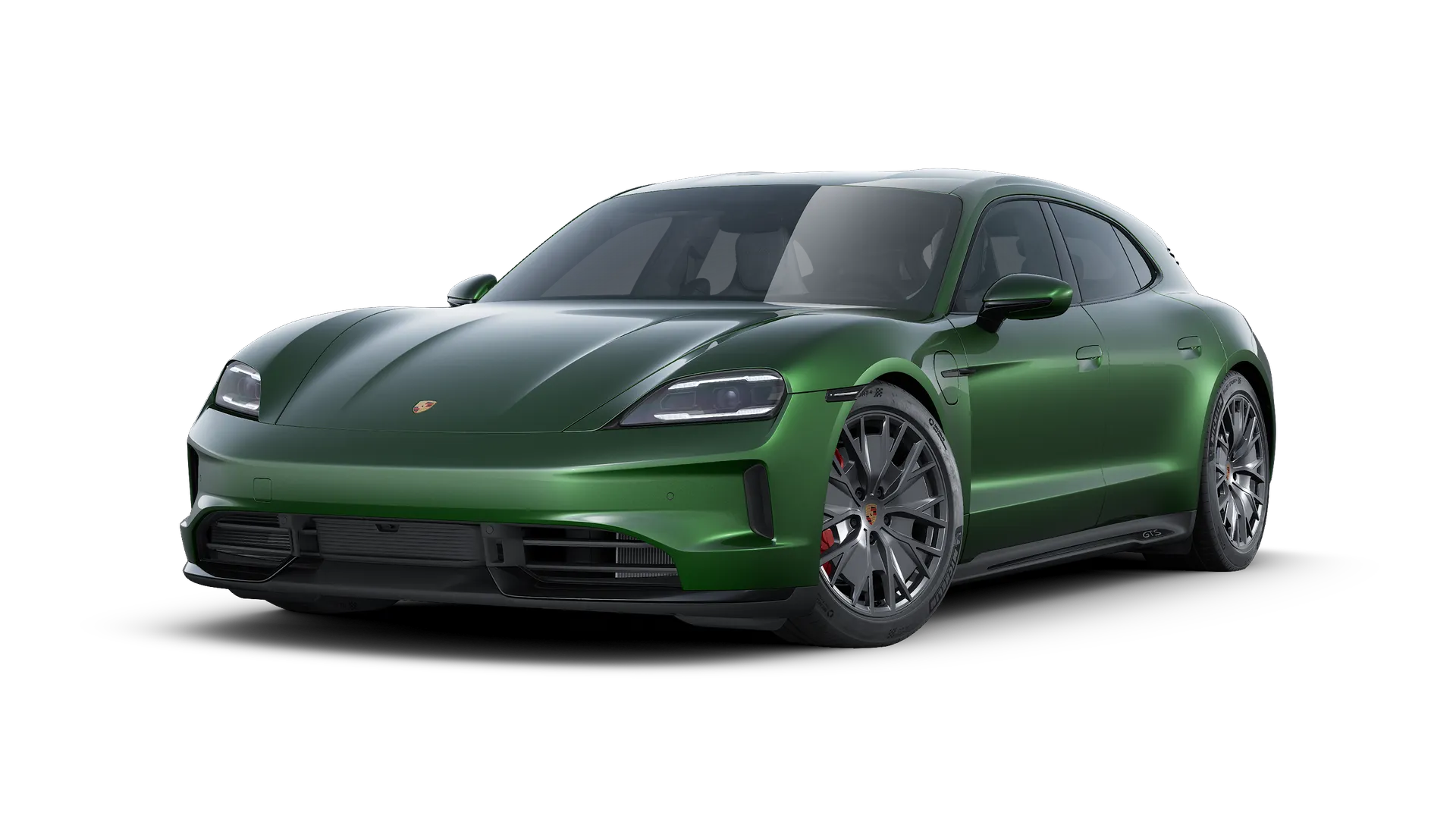 Taycan Sport Turismo, Taycan GTS Sport Turismo, Oak zelená metalíza Neo, front