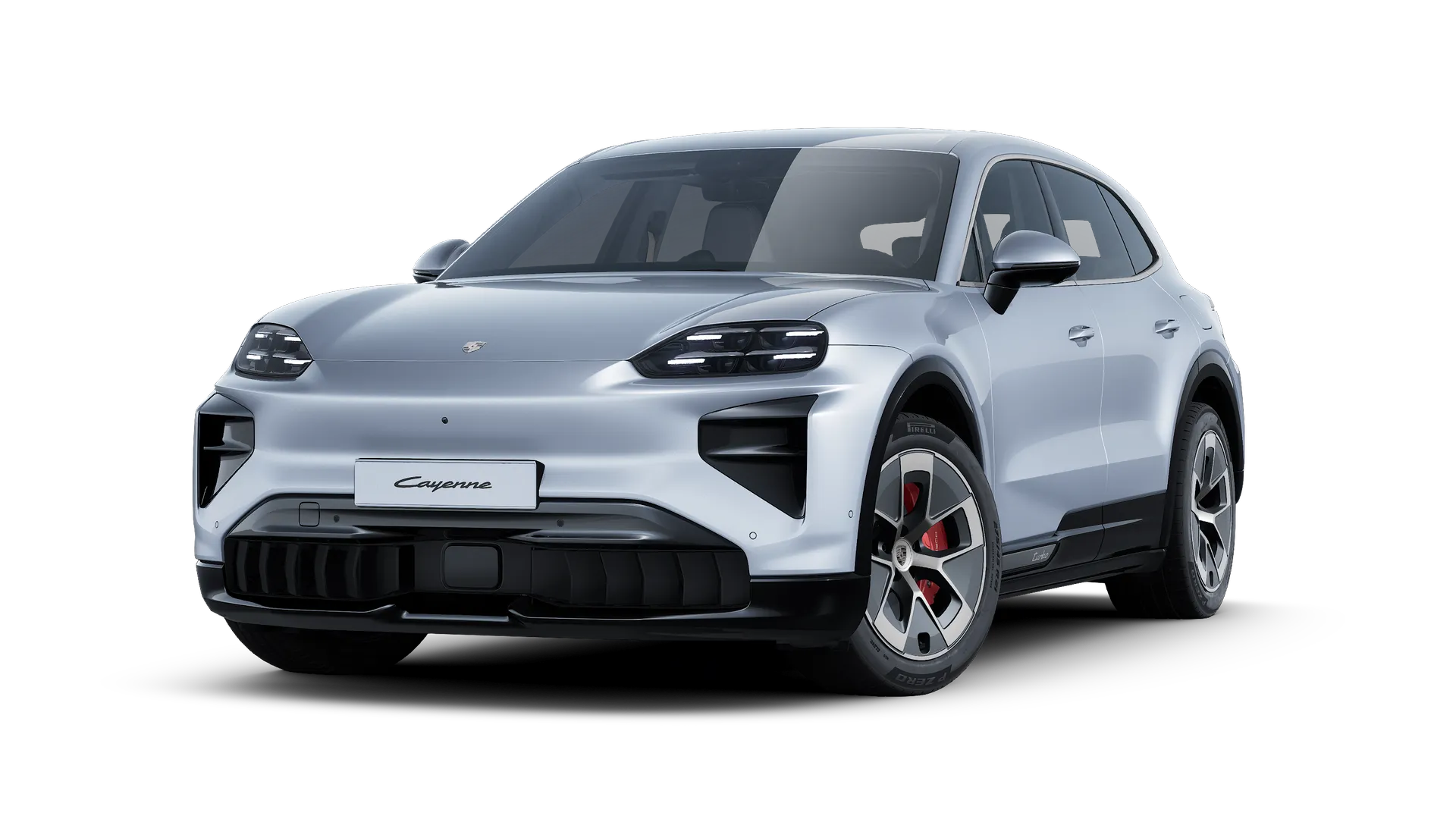 Cayenne Electric, Cayenne Turbo Electric, Dolomite stříbrná metalíza, front