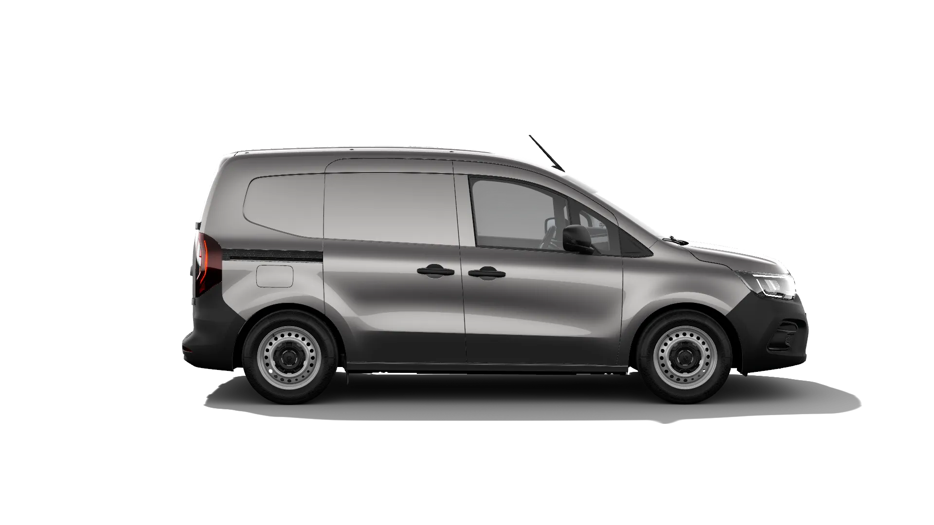 Kangoo Van L1H1, Advance, šedá cassiopée, front