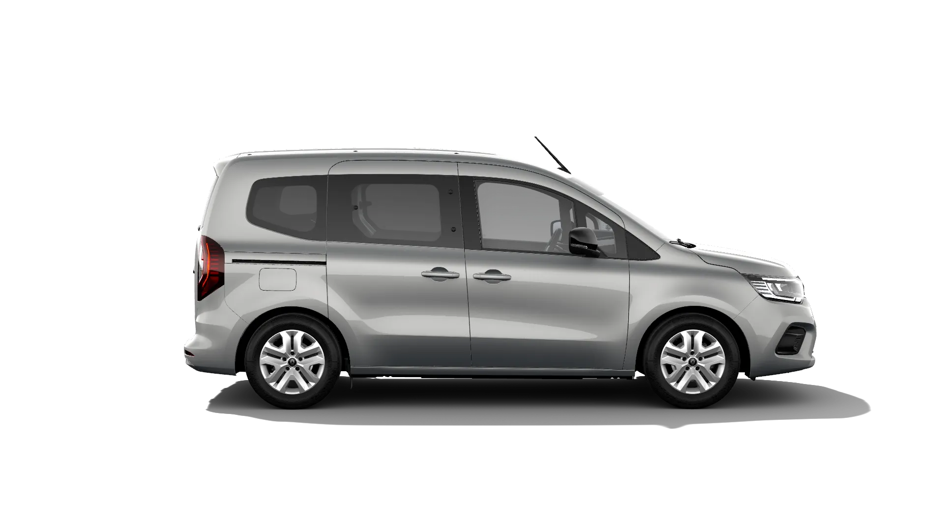Kangoo E-Tech, Equilibre, šedá highland, front