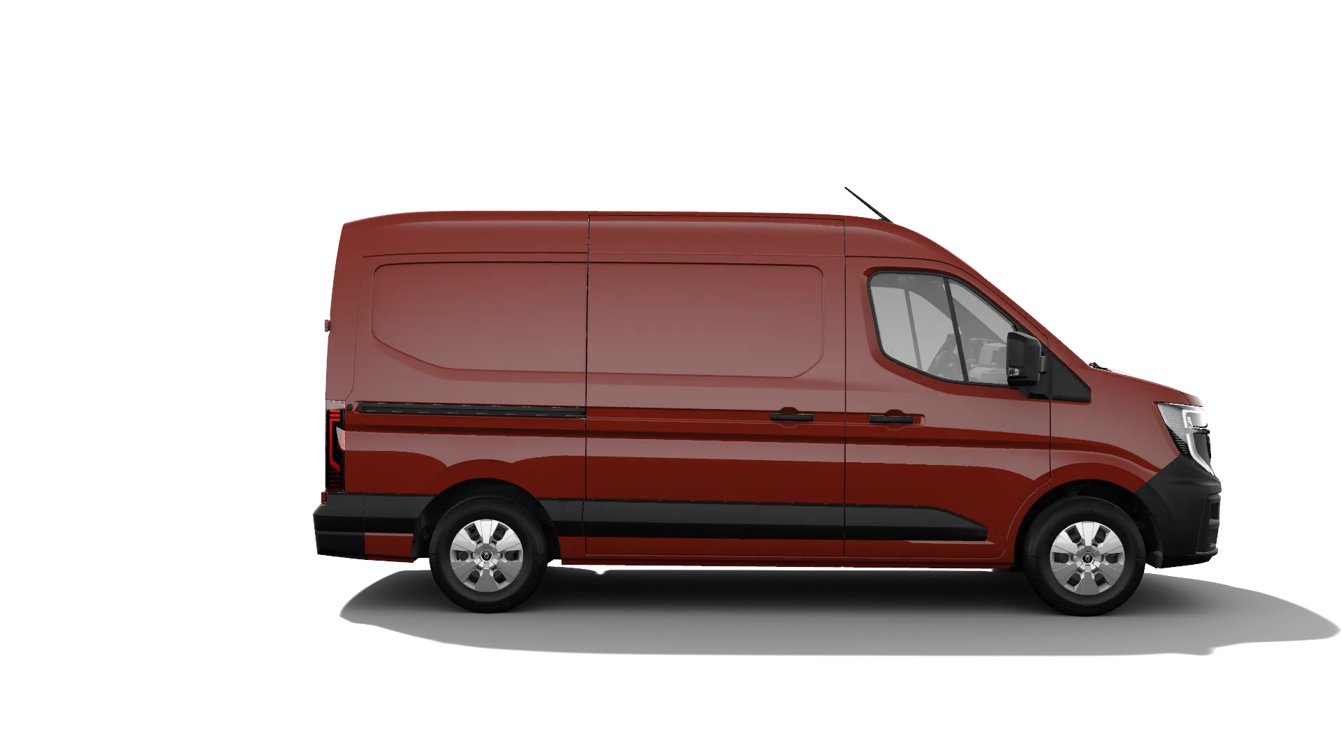 Master Van L2H2, Extra, červená pompiers, front