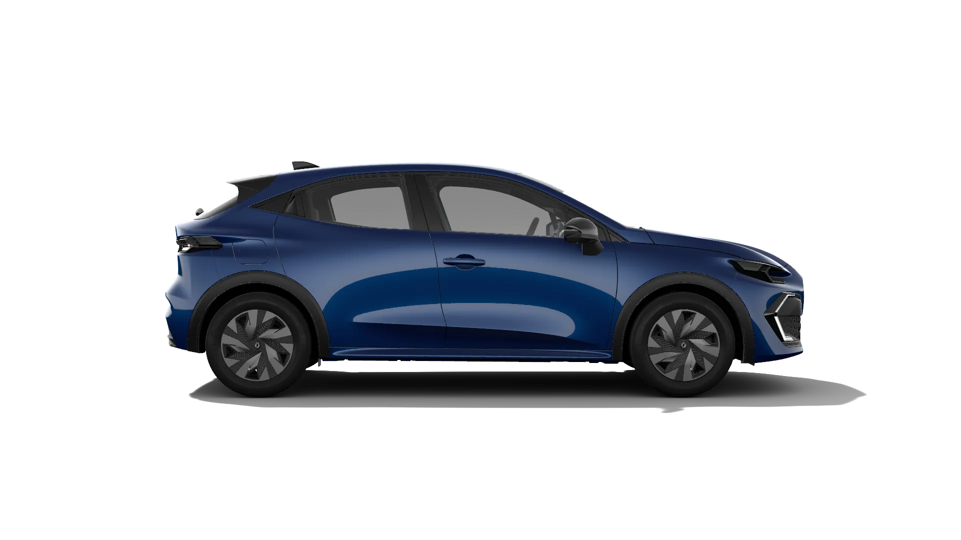 Clio, Evolution, modrá iron, front