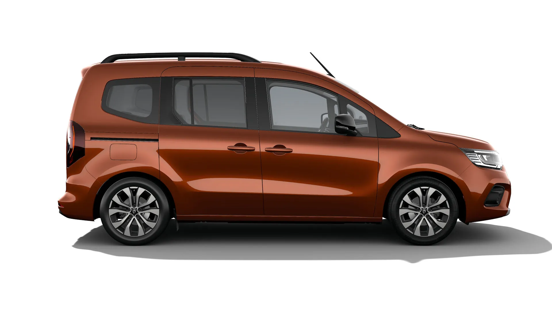 Kangoo, Techno, hnědá terracotta, side