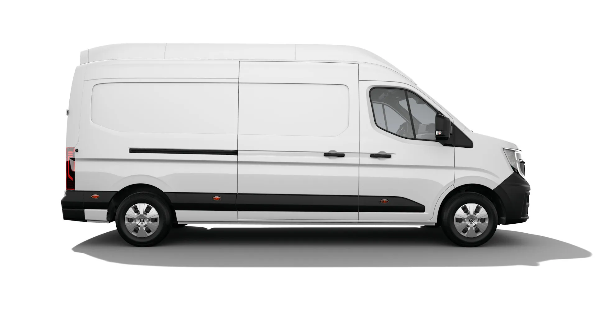 Renault Master (2024) L3H3 Advance v barvě bílá Mineral – pohled z boku