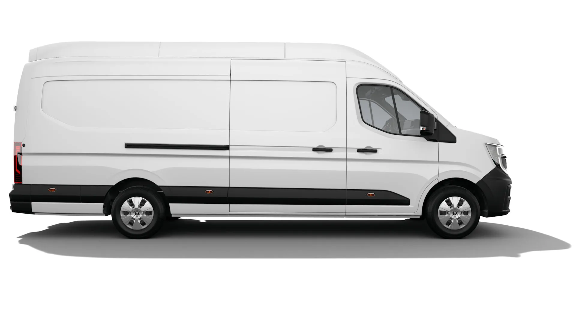 Renault Master (2024) L4H3 Advance v barvě bílá Mineral – pohled z boku