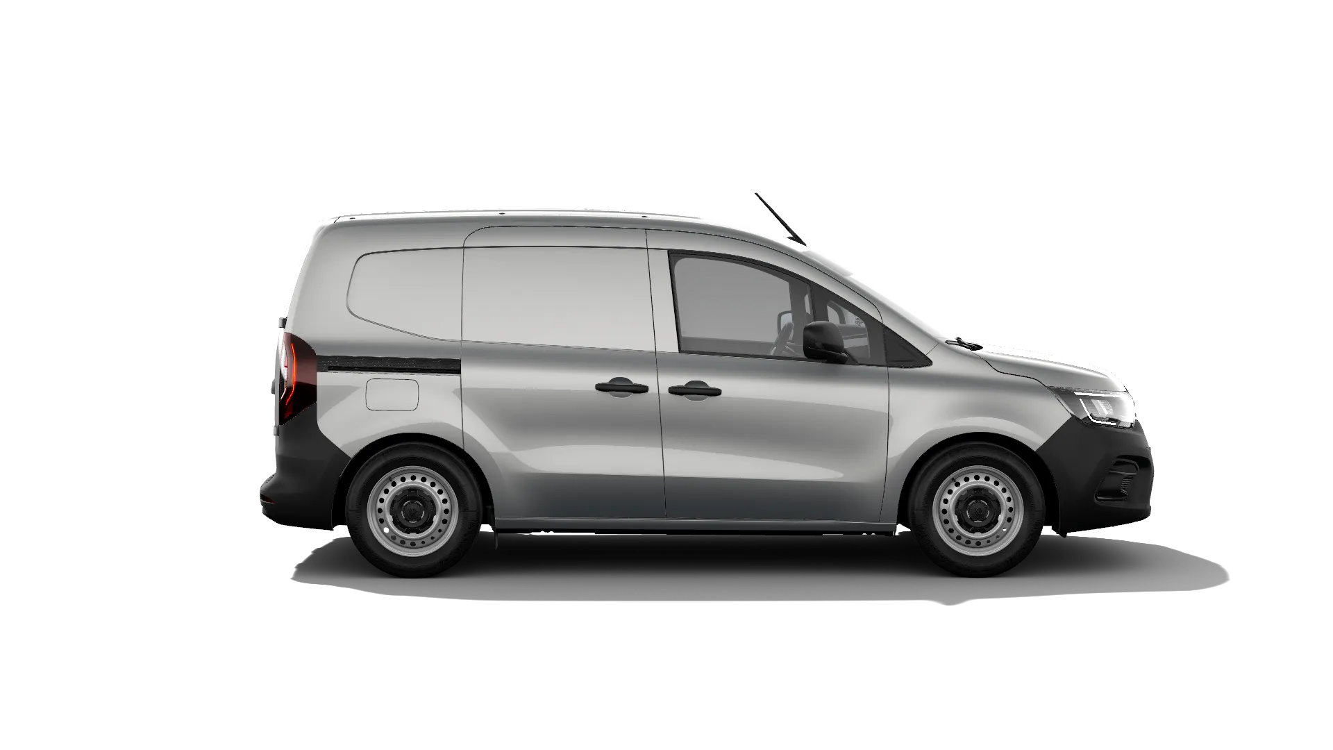 Kangoo Van L1H1, Advance, šedá highland, front