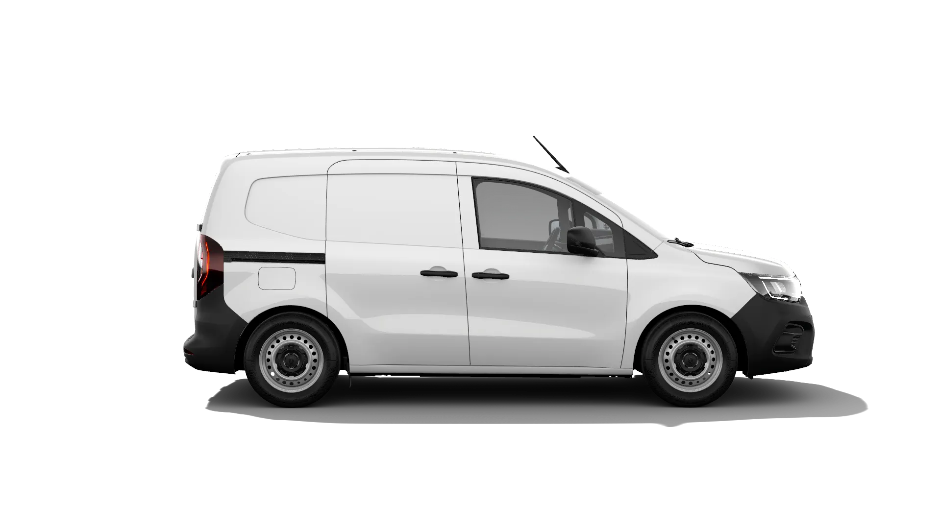 Kangoo Van L1H1, Start, bílá mineral, front