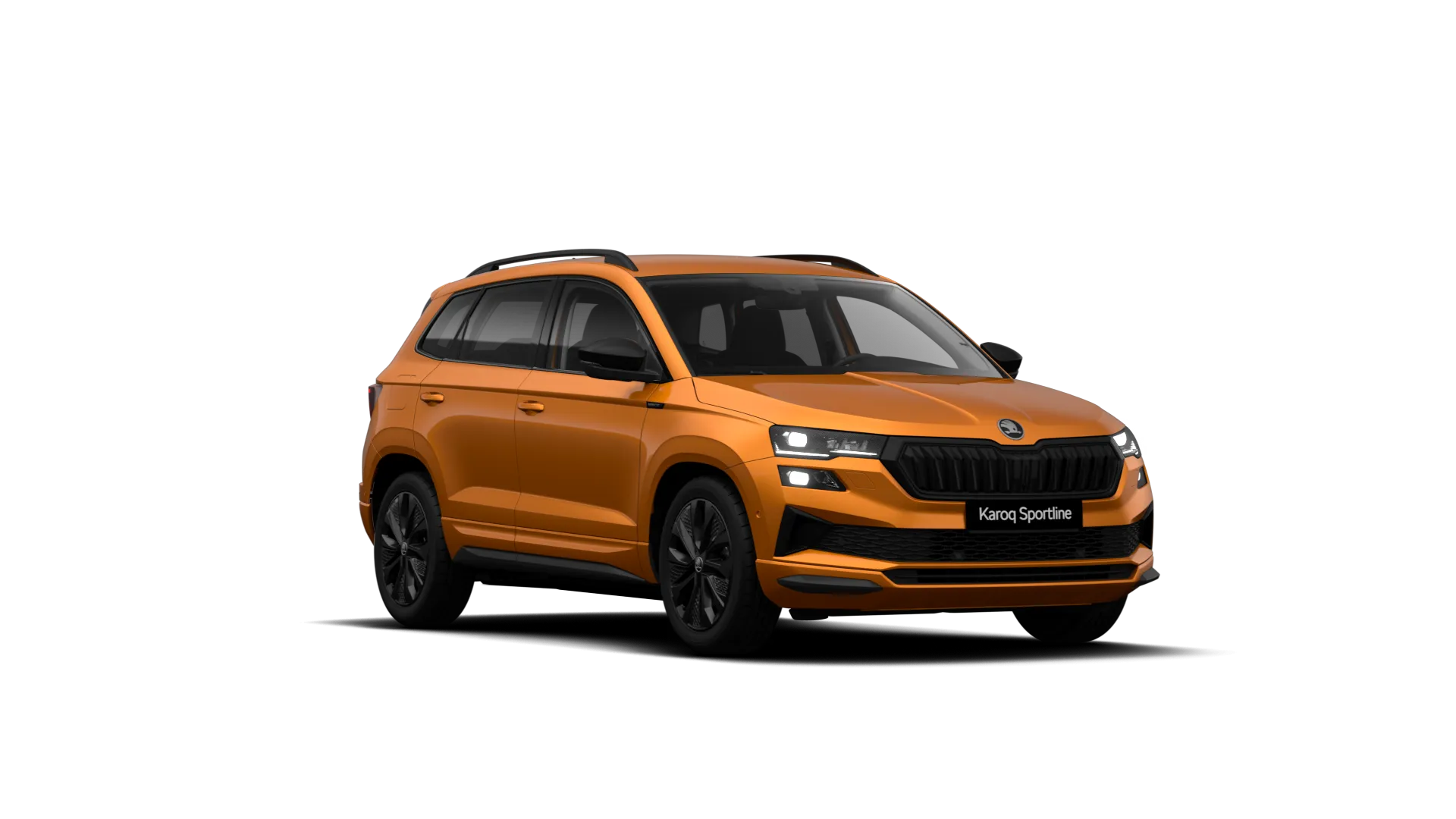Karoq, Sportline, Oranžová Phoenix metalíza, front