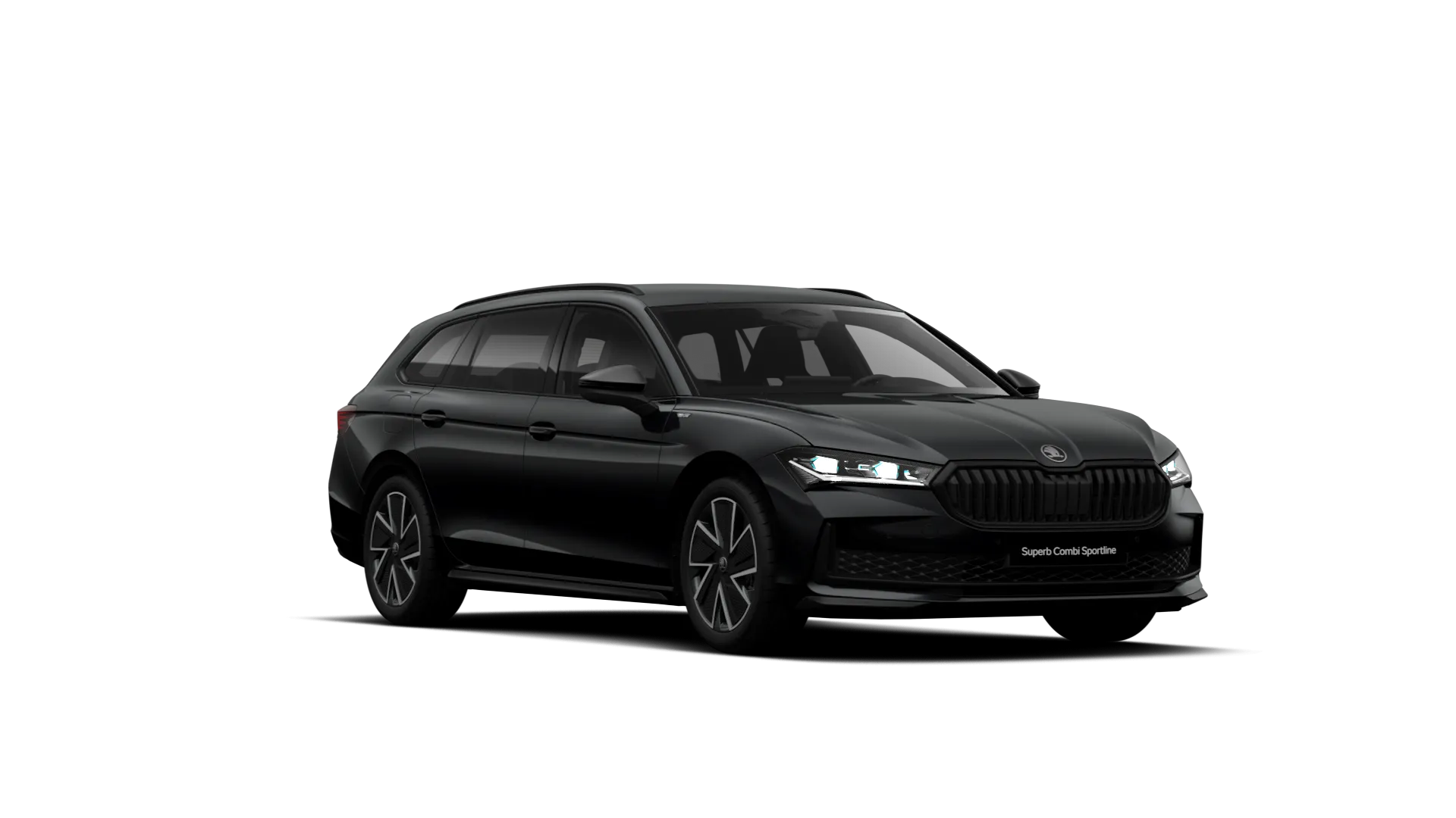 Superb Combi, Sportline, Černá Ebony metalíza, front