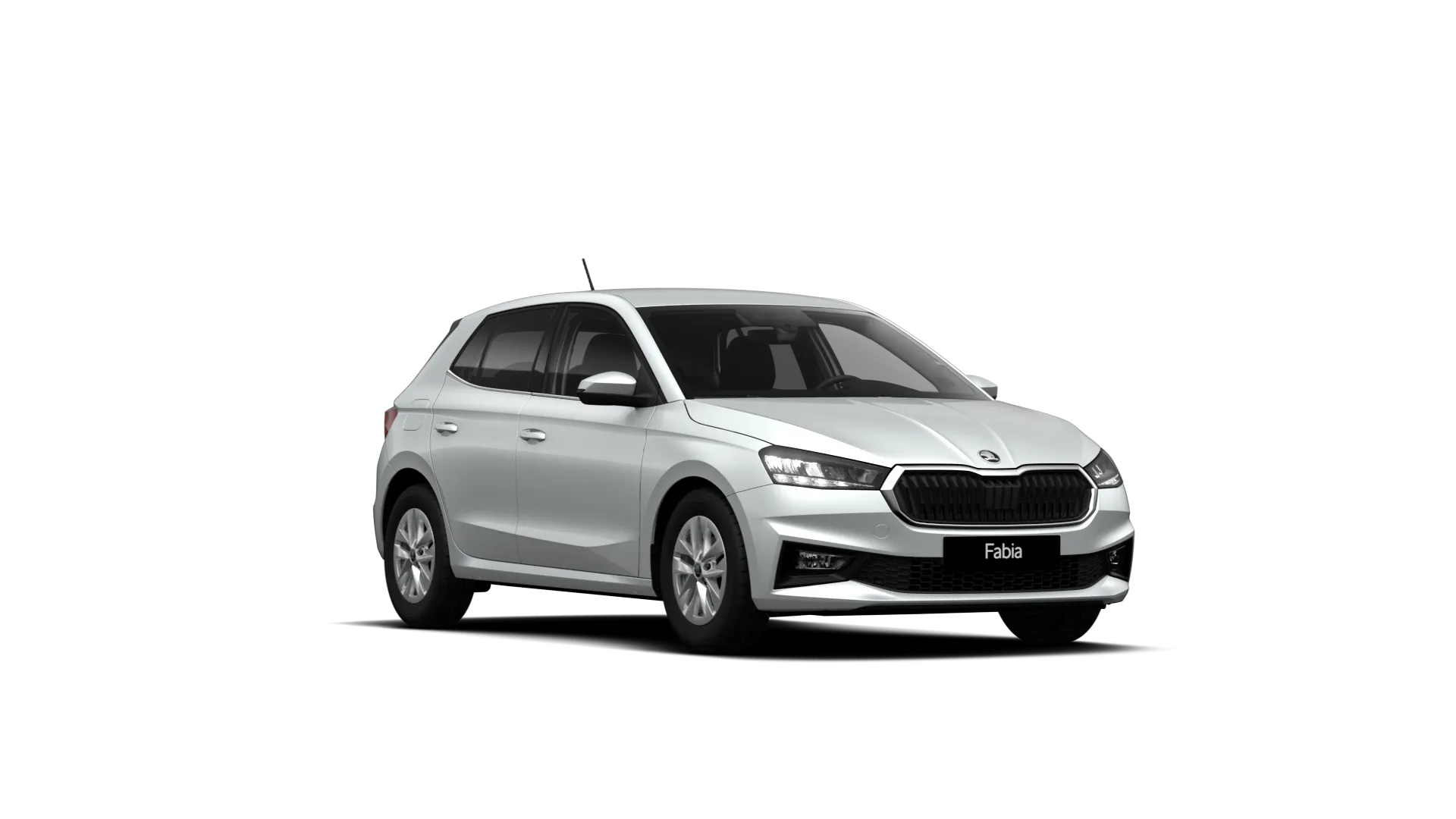 Fabia, Top Selection, Bílá Moon metalíza, front