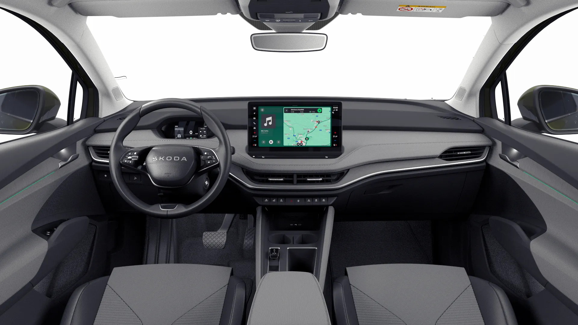 Enyaq, Selection, interiér Loft, dashboard