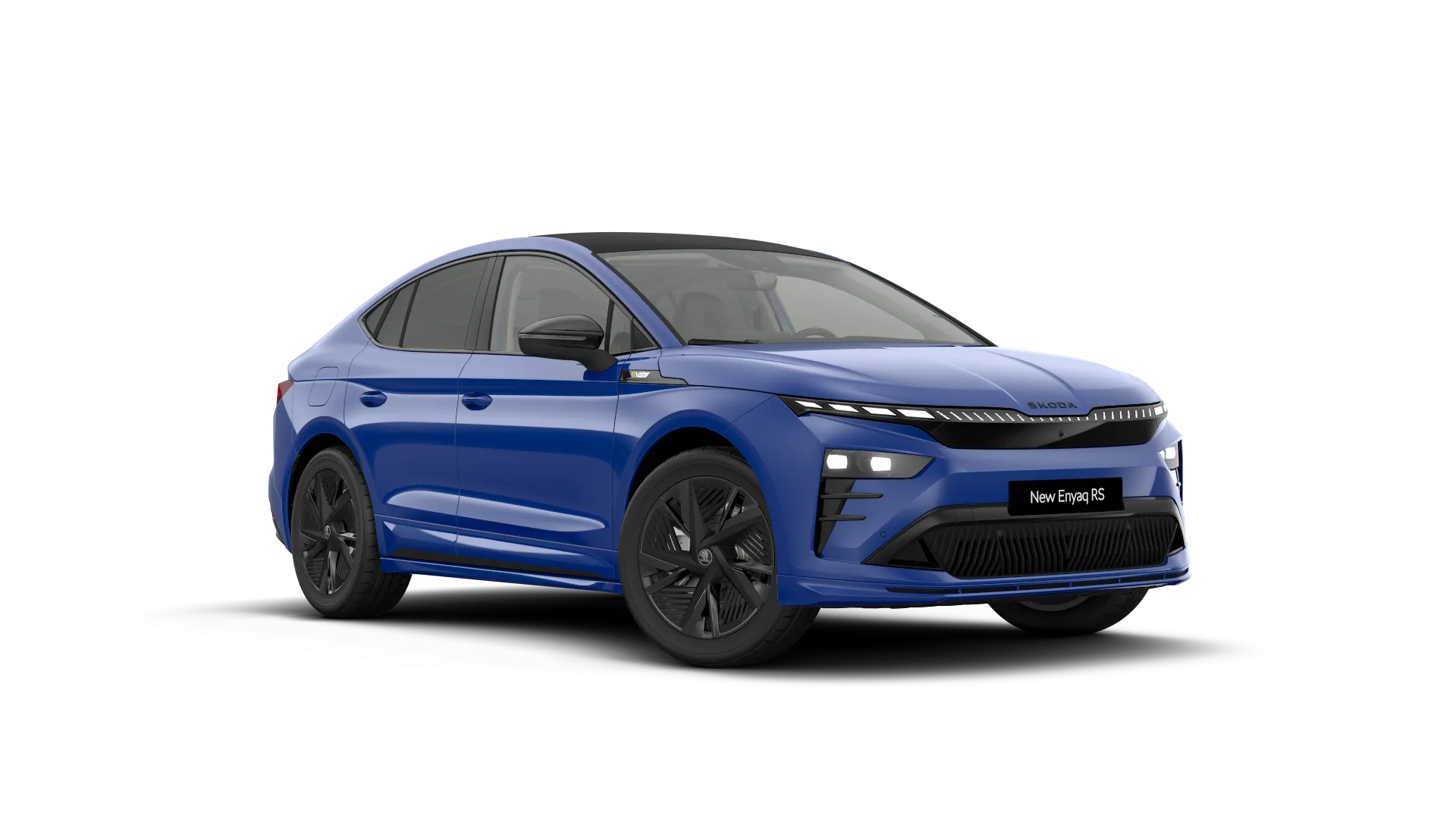 Enyaq Coupé, RS, Modrá Energy, front