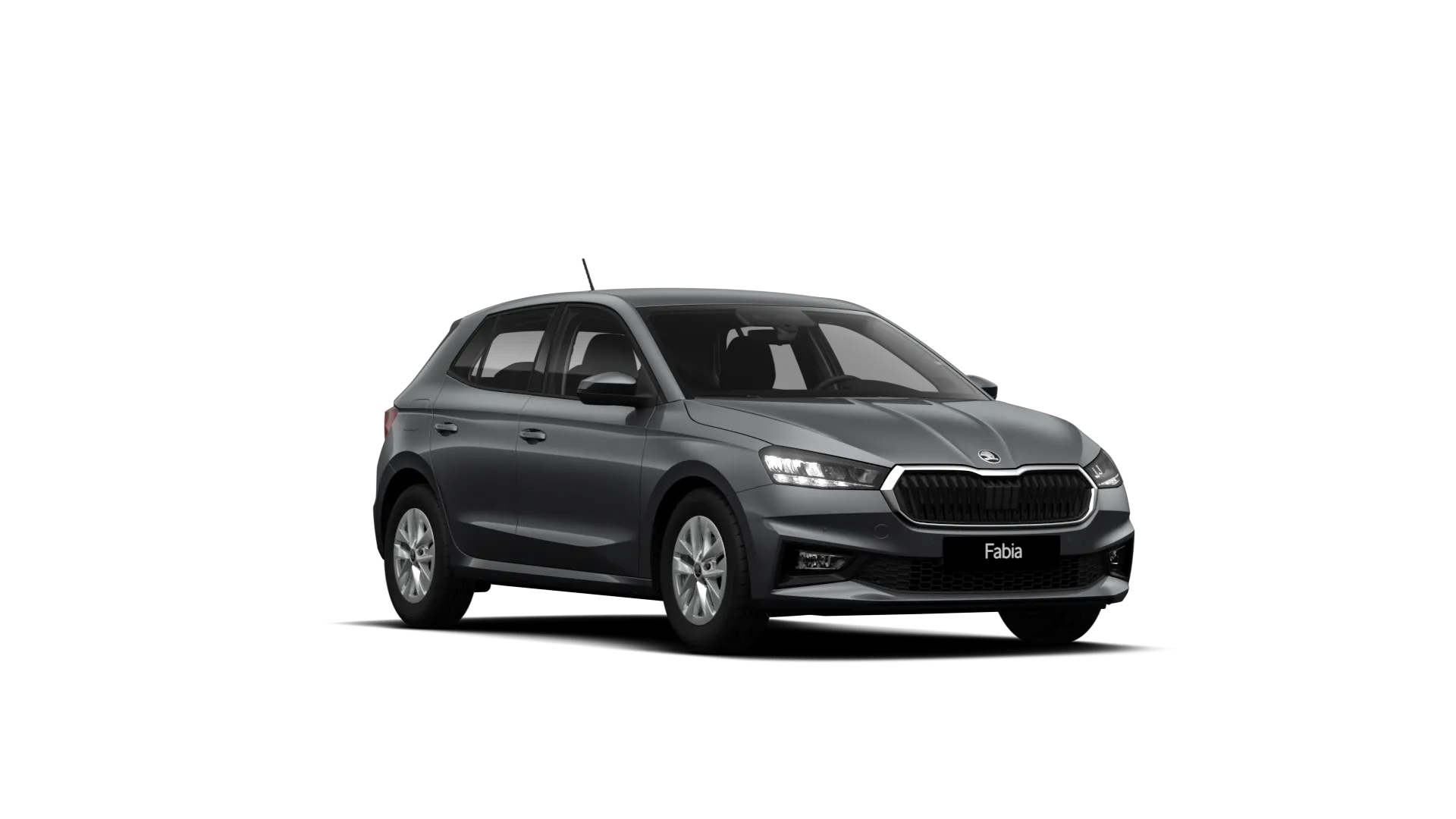 Fabia, Classic, Šedá Graphite metalíza, front