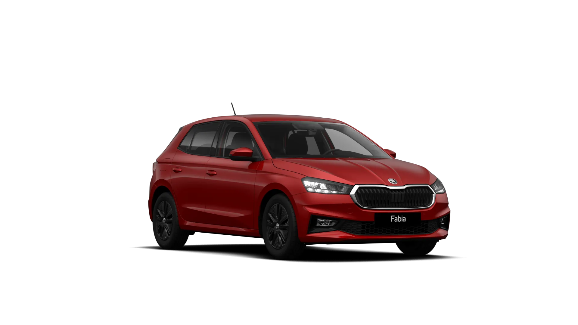Fabia, Dynamic, Červená Velvet metalíza, front