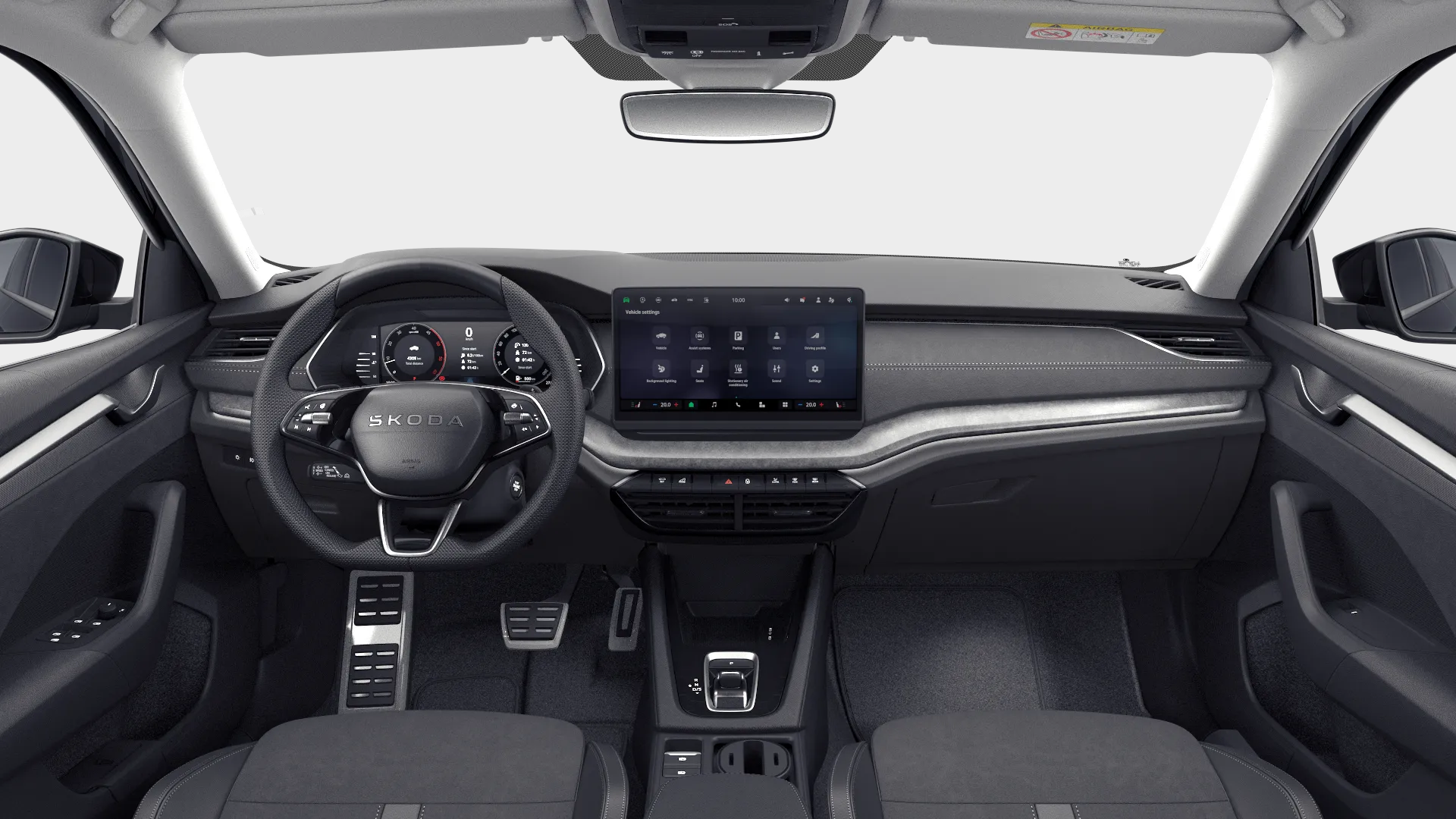Octavia Combi, Dynamic, interiér Lounge, dashboard