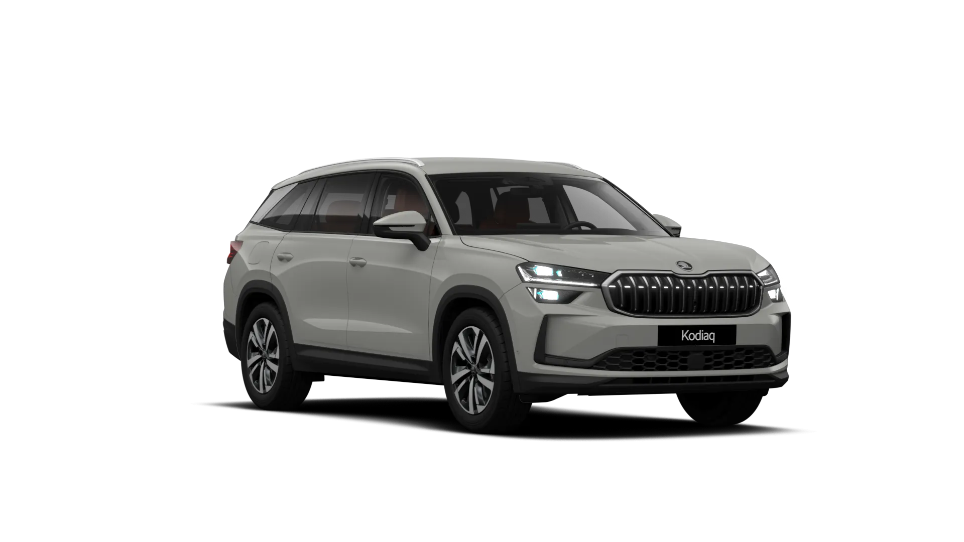 Kodiaq, Exclusive Selection, Šedá Steel, front