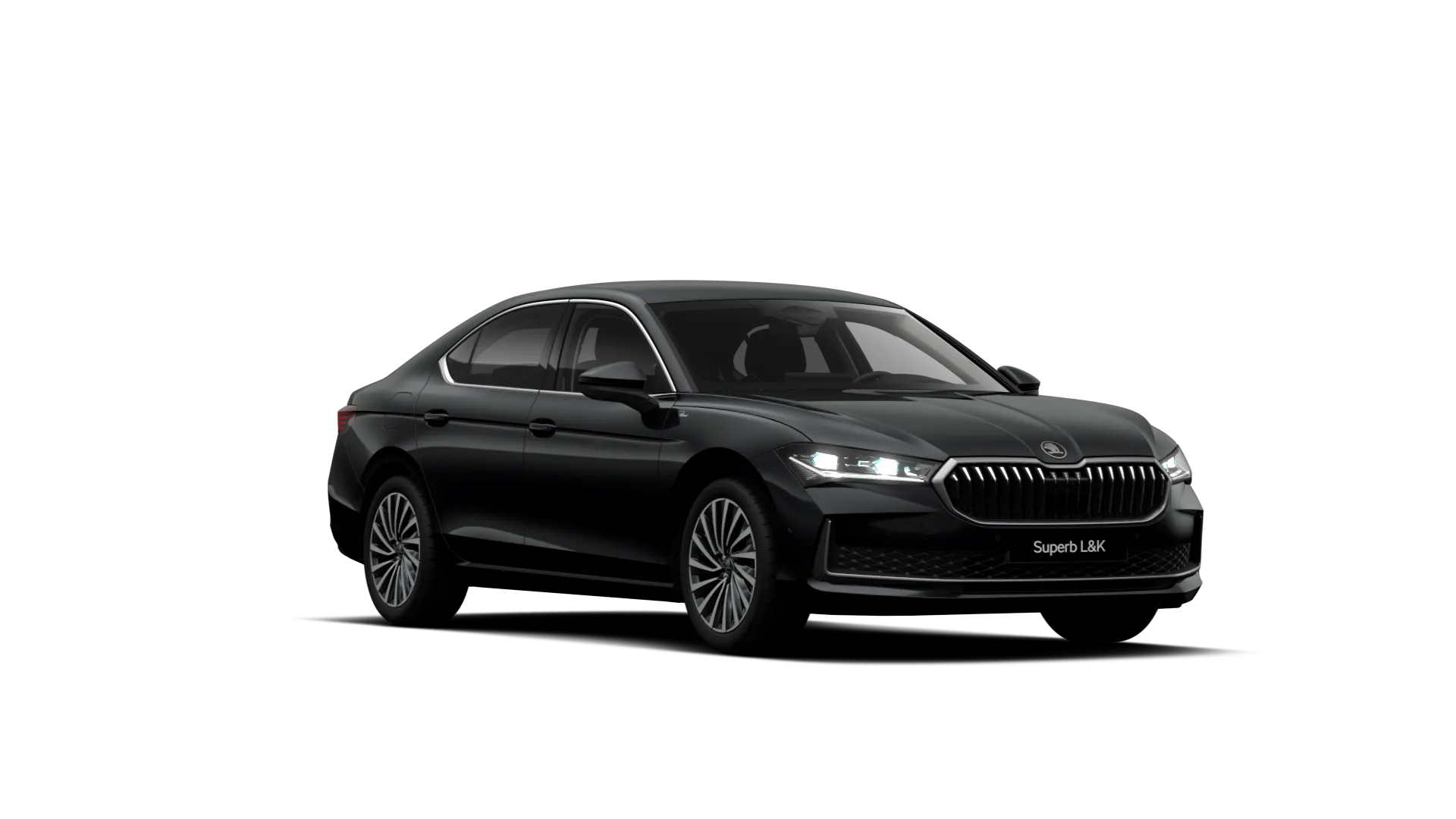 Superb, L&K, Černá Ebony metalíza, front