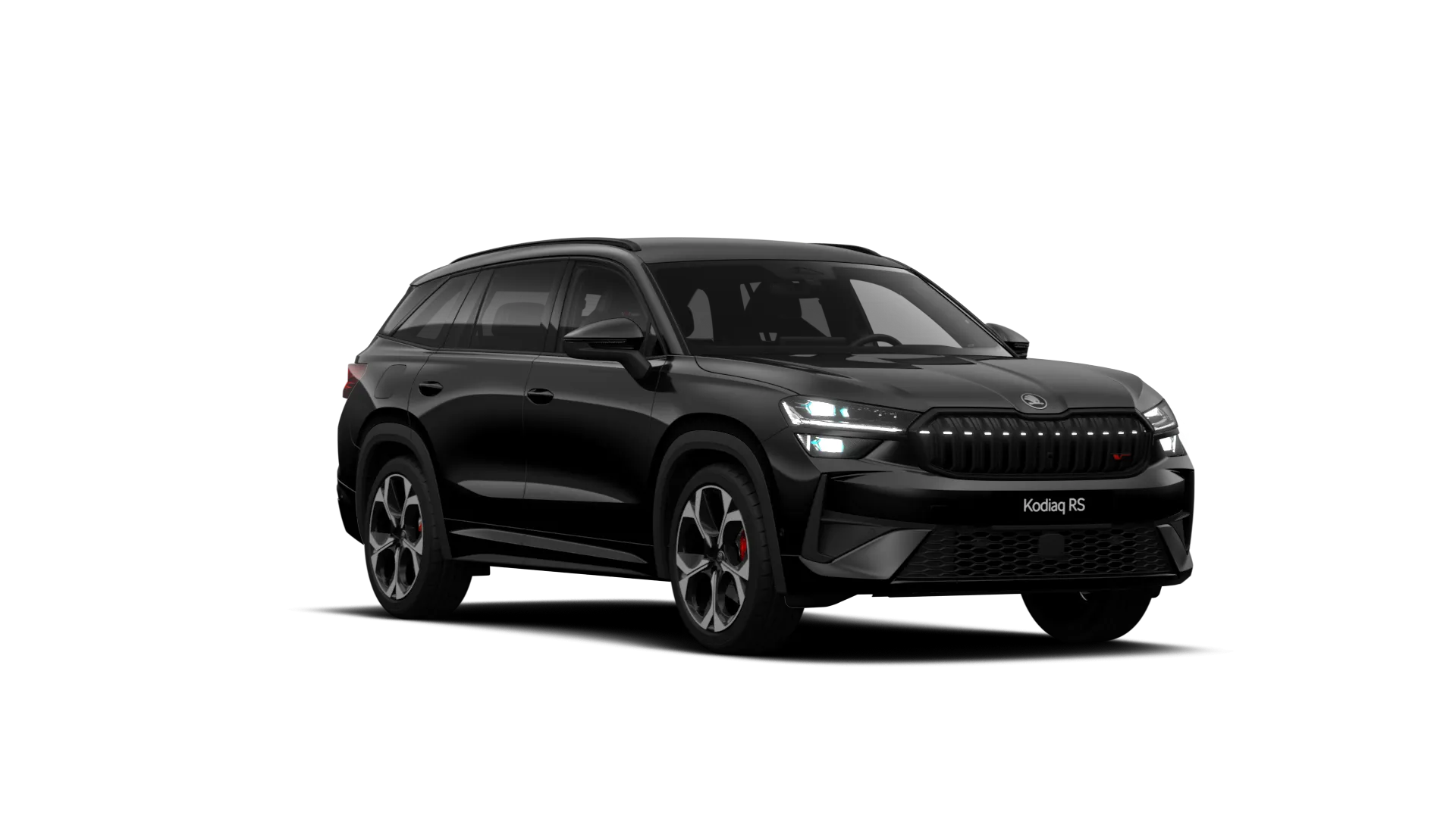 Kodiaq, RS, Černá Magic metalíza, front