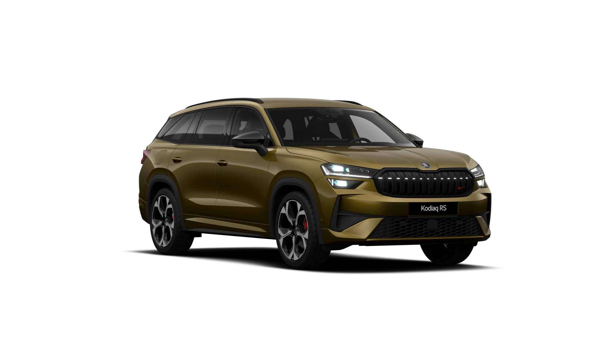Kodiaq, RS, Zlatá Bronx metalíza, front