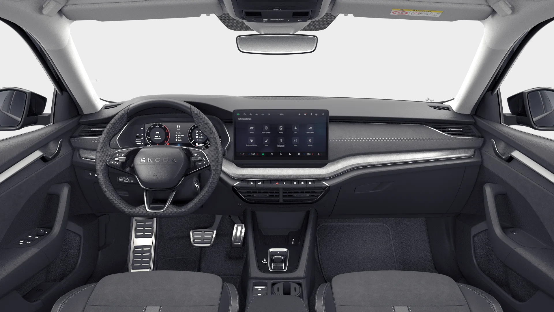 Octavia, Dynamic, interiér Lounge, dashboard