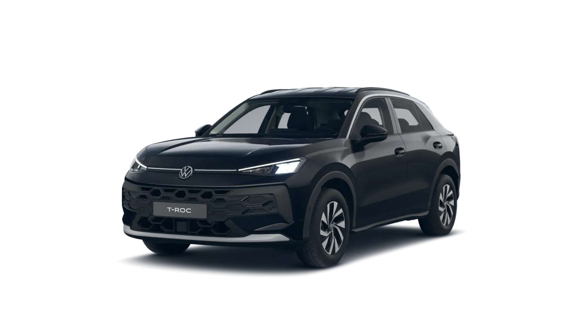Nový T-Roc, Life, Černá Grenadilla metalíza, front
