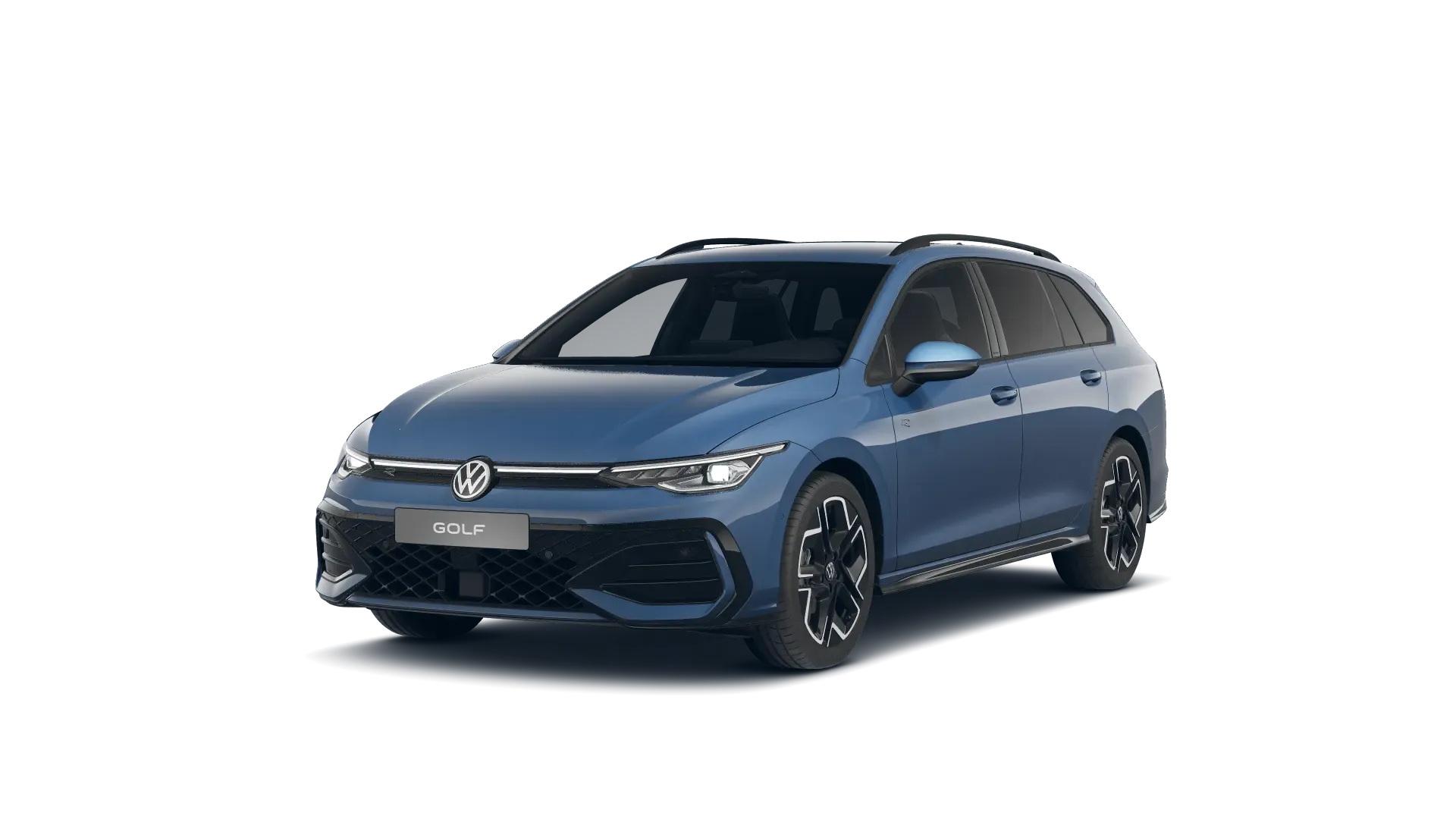 Golf Variant, R-Line People, Modrá Anemone Metalíza, front