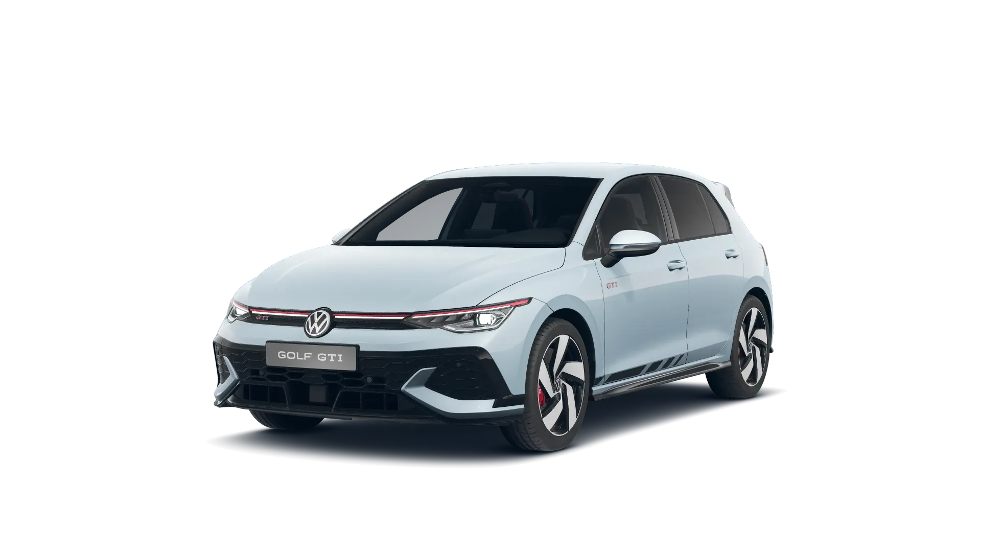 Golf, GTI Clubsport, Modrá Crystal Metalíza, front