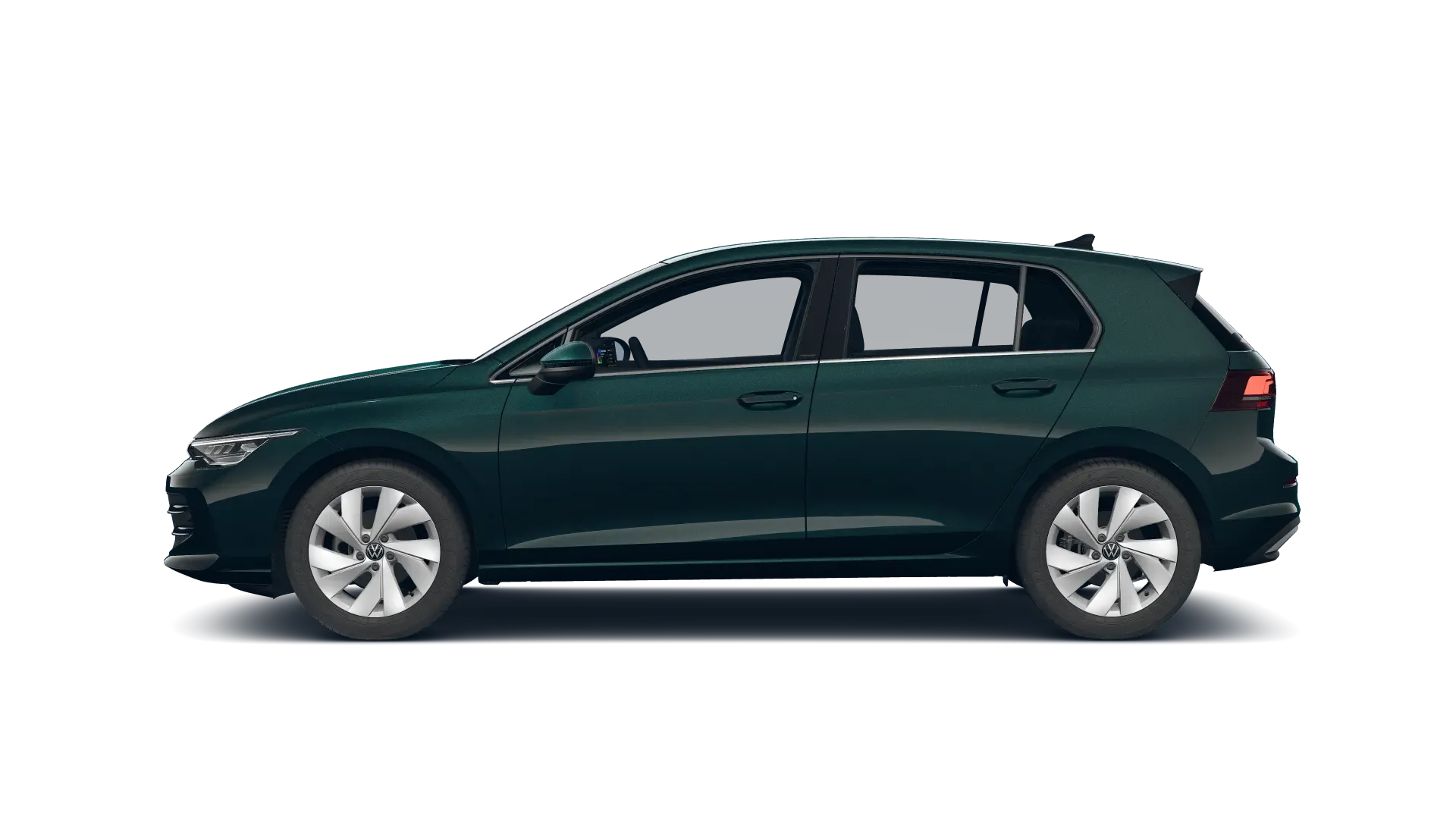 Golf, Style, Zelená metalíza Dark Moss, side