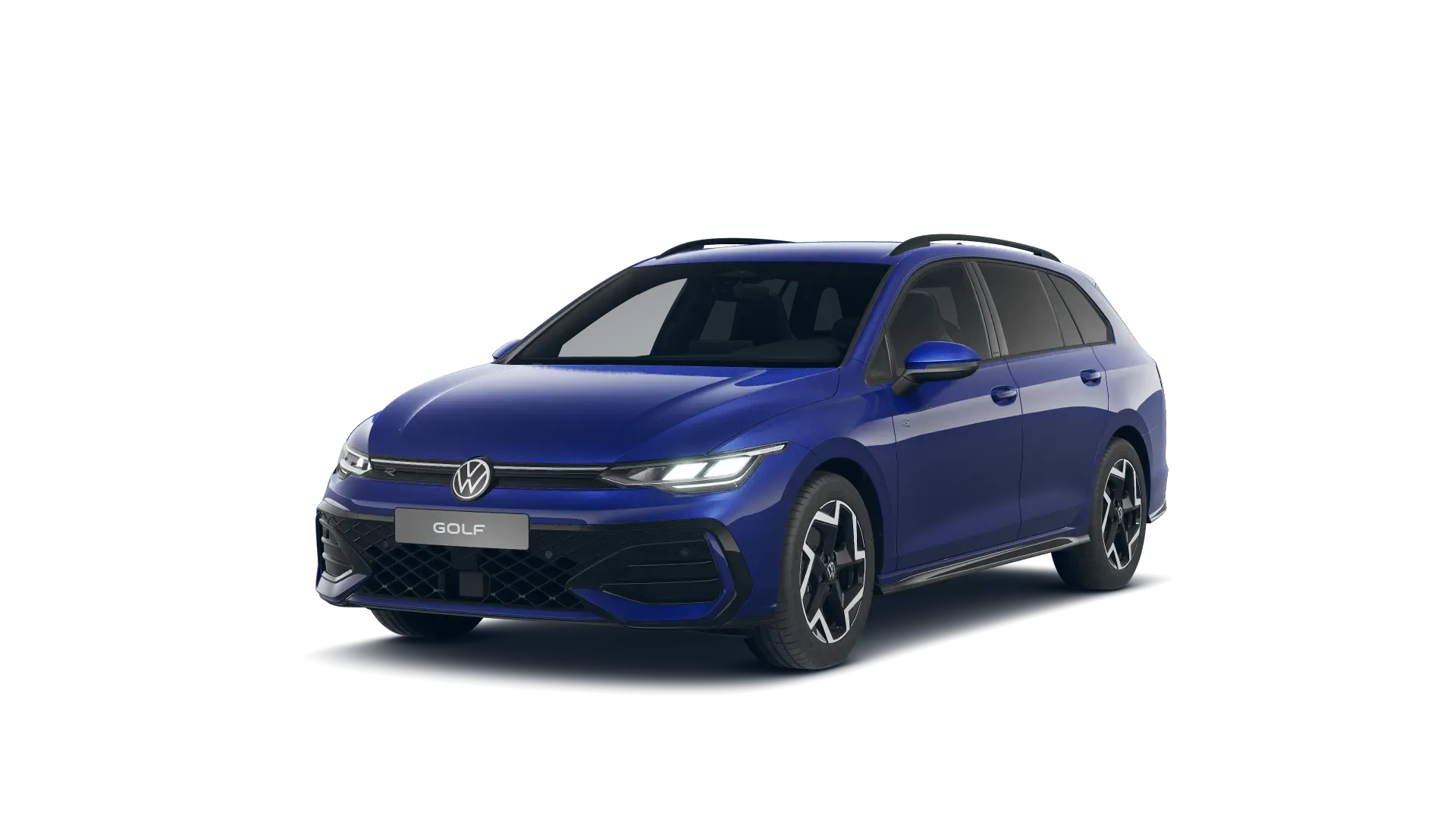 Golf Variant, R-Line, Modrá Lapiz metalíza, front