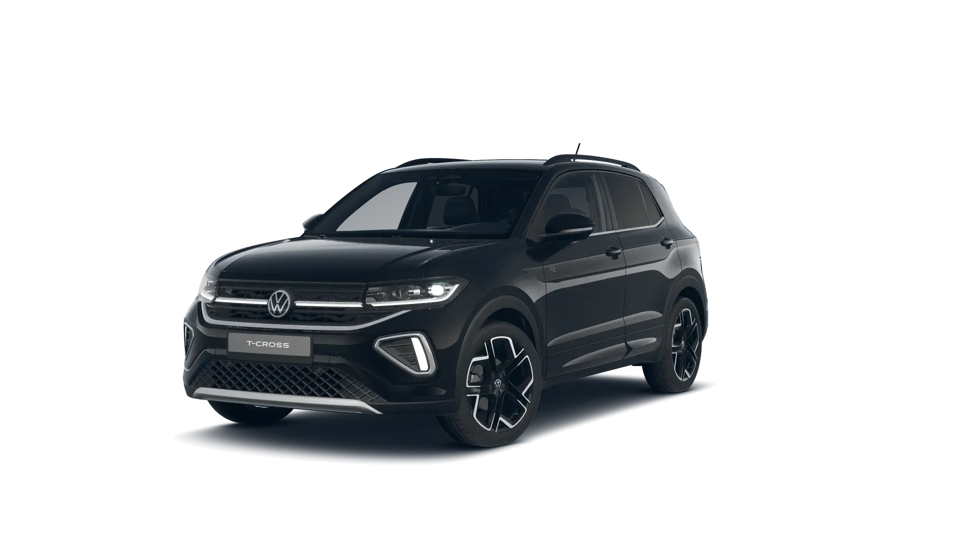 T-Cross, R-Line People, Černá Deep perleťový efekt, front