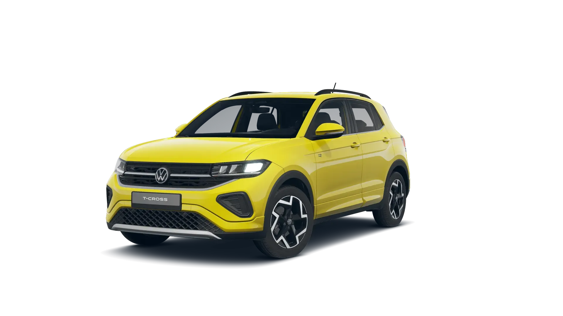 T-Cross, R-Line, Žlutá Grape uni, front