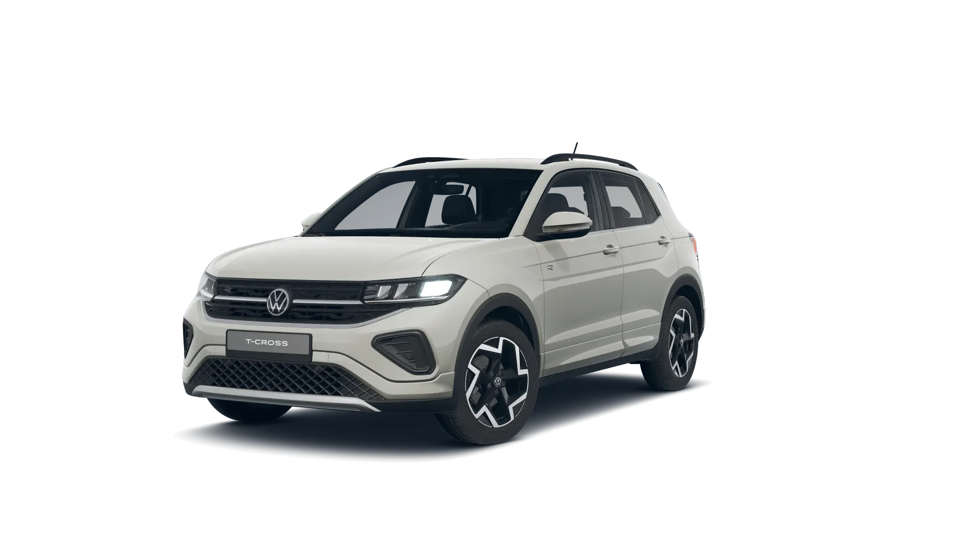 T-Cross, R-Line, Šedá Ascot, front