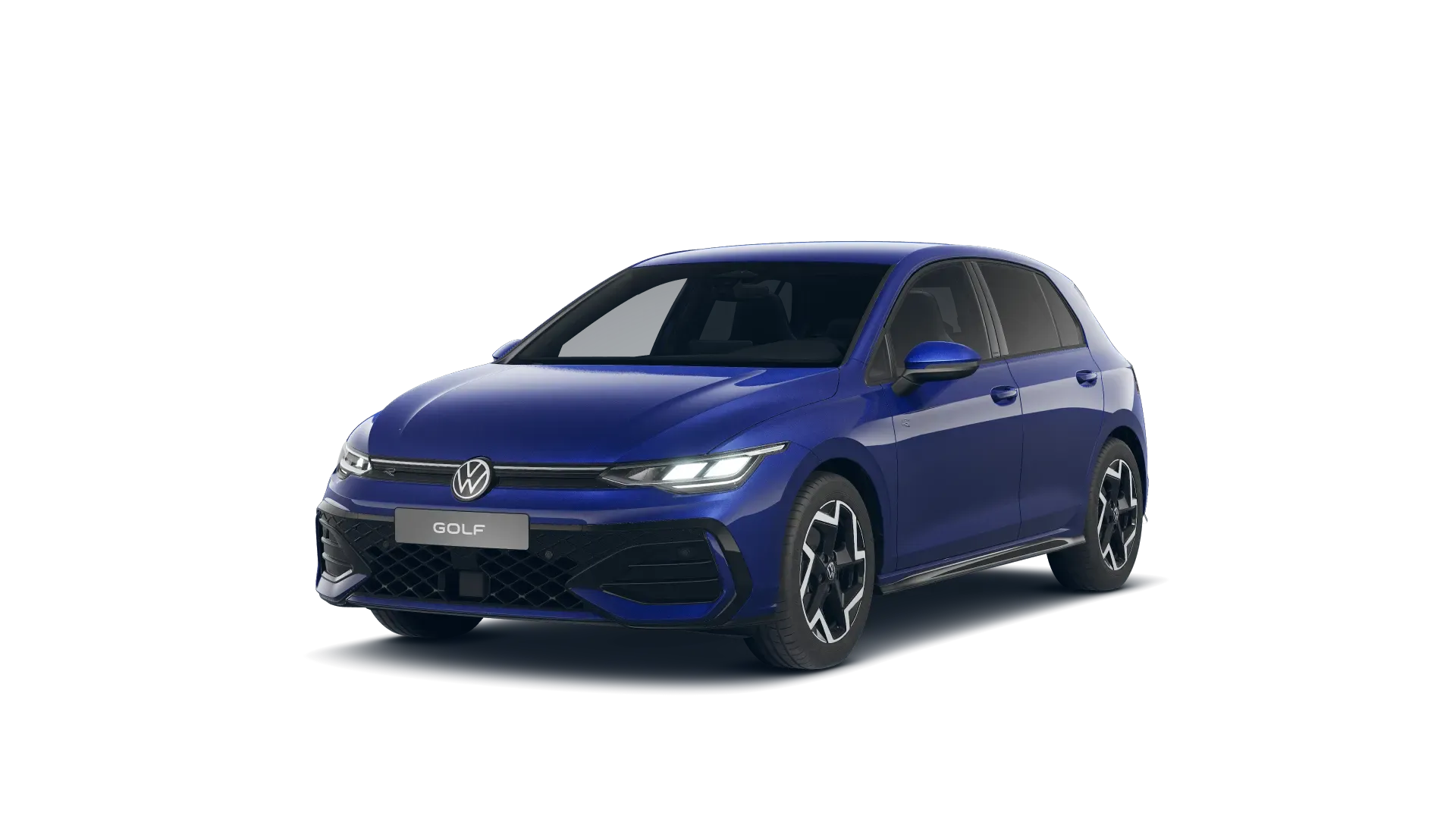 Golf, R-Line, Modrá Lapiz metalíza, front