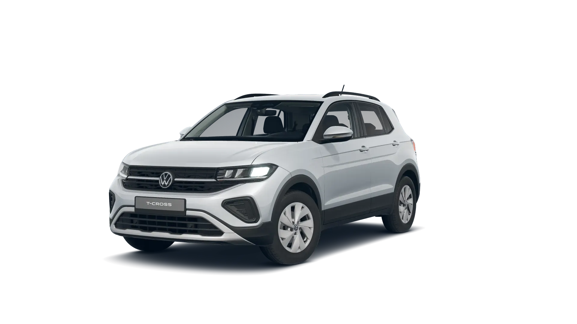 T-Cross, Life, Stříbrná Reflex metalíza, front