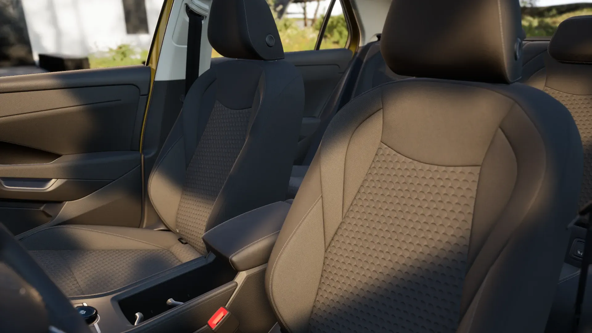 Nový T-Roc, Trend, interiér Interiér Soul – Černá Soul, interiorfront