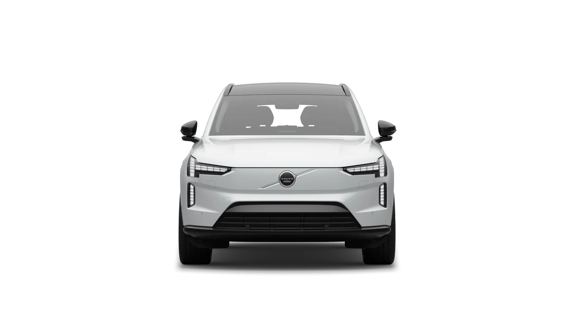 EX90 Electric, Ultra, Perleťově bílá Crystal White, front