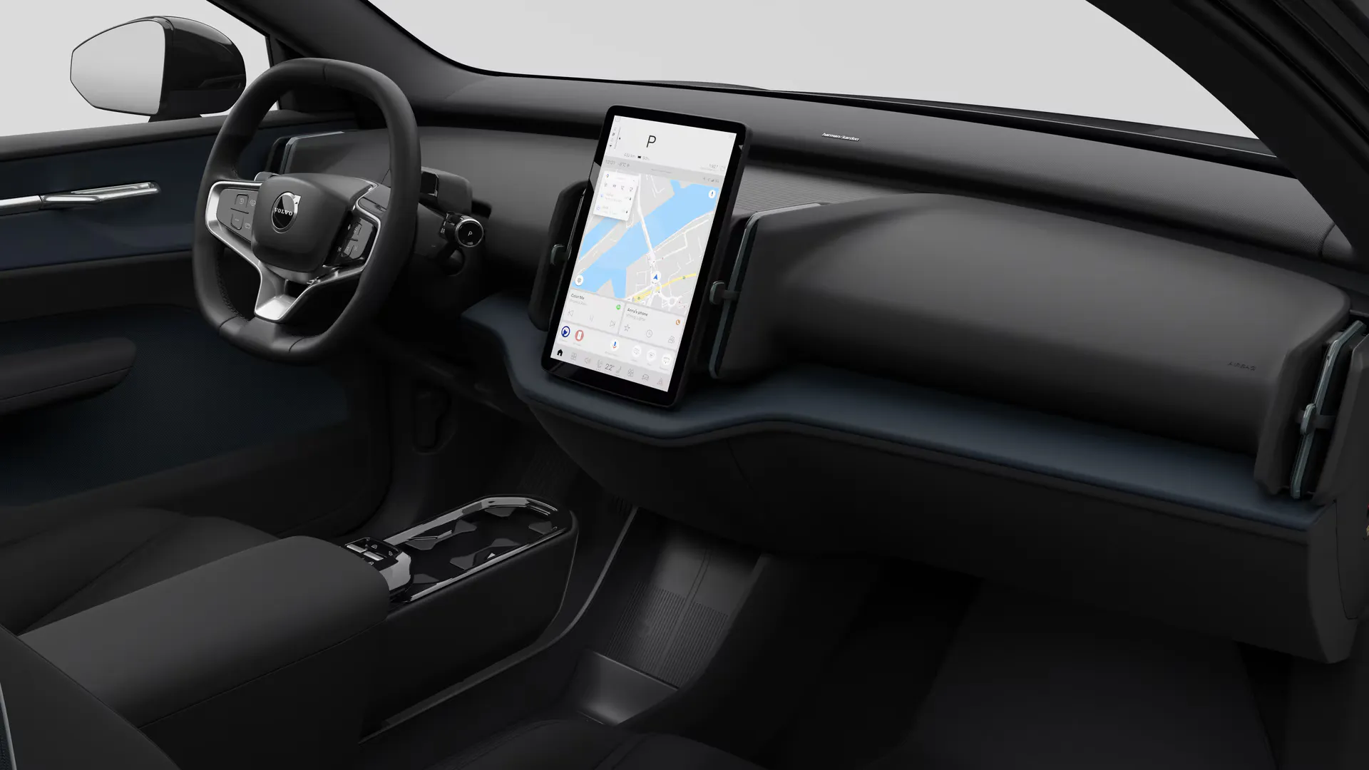 EX30 Electric, Ultra, interiér EX30 interiér, driversView