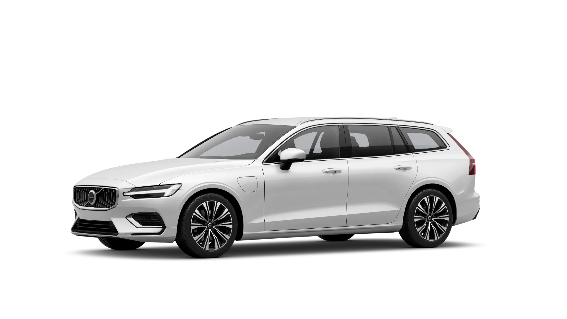 V60 Plug-in hybrid, Plus, bílá Ice White, front