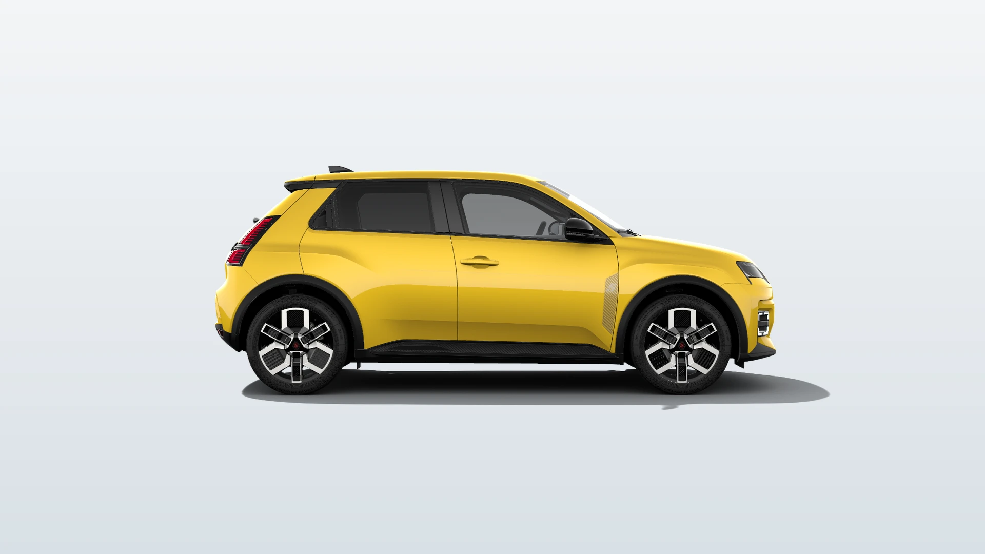 Renault 5 E-Tech, Techno, žlutá pop!, front