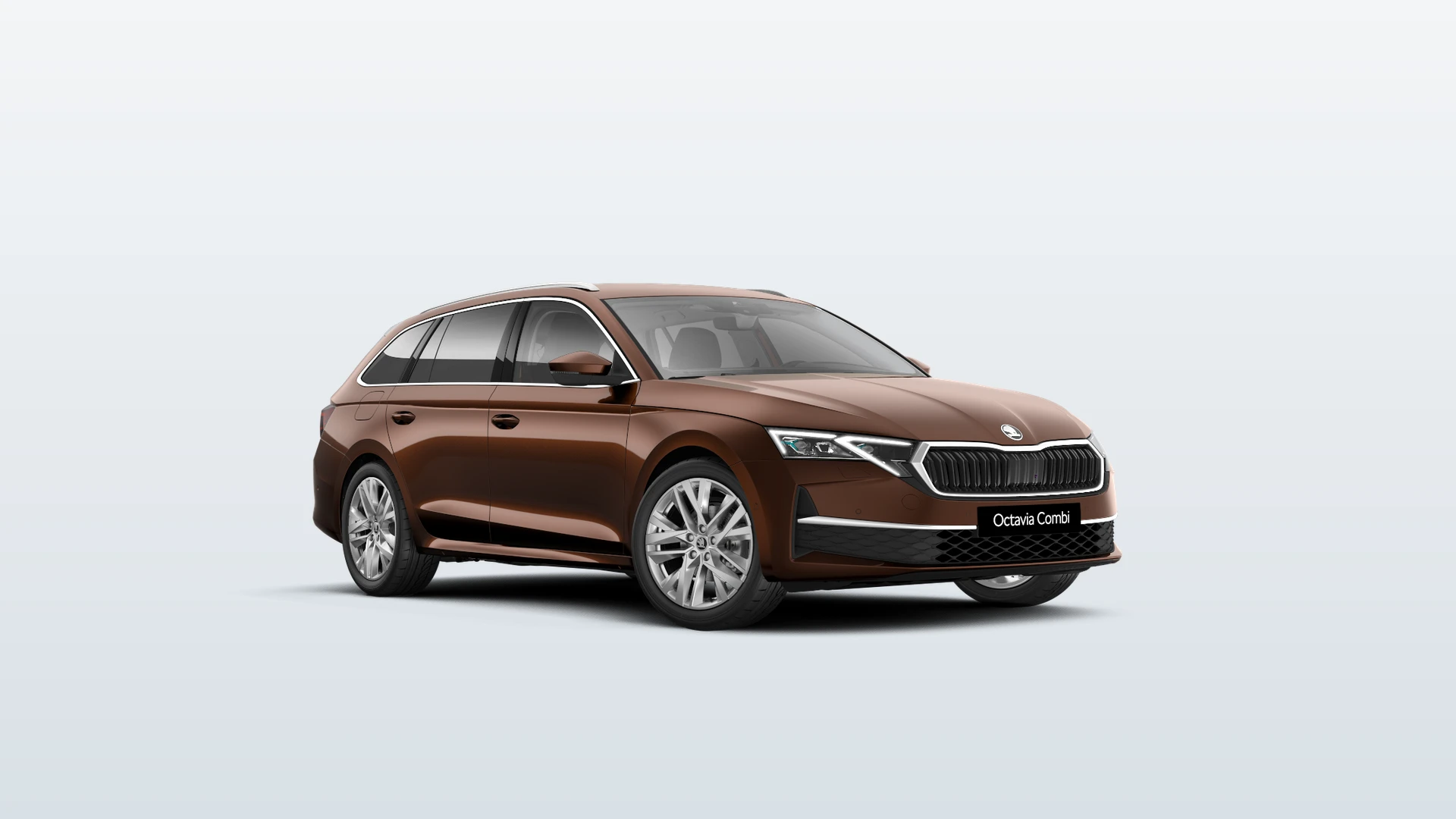 Octavia Combi, Exclusive Selection, Hnědá Amber, front