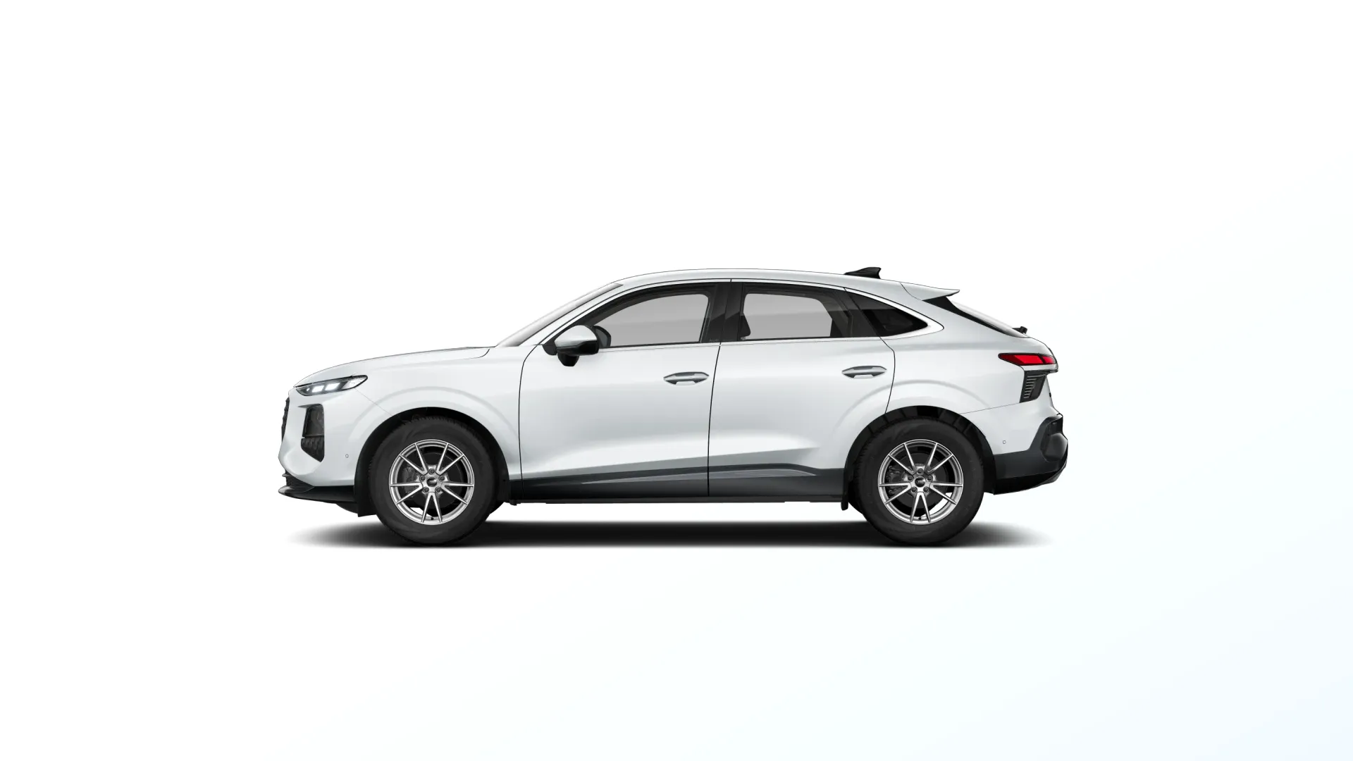 Q3 Sportback, Audi Q3, Bílá Gletscher, side