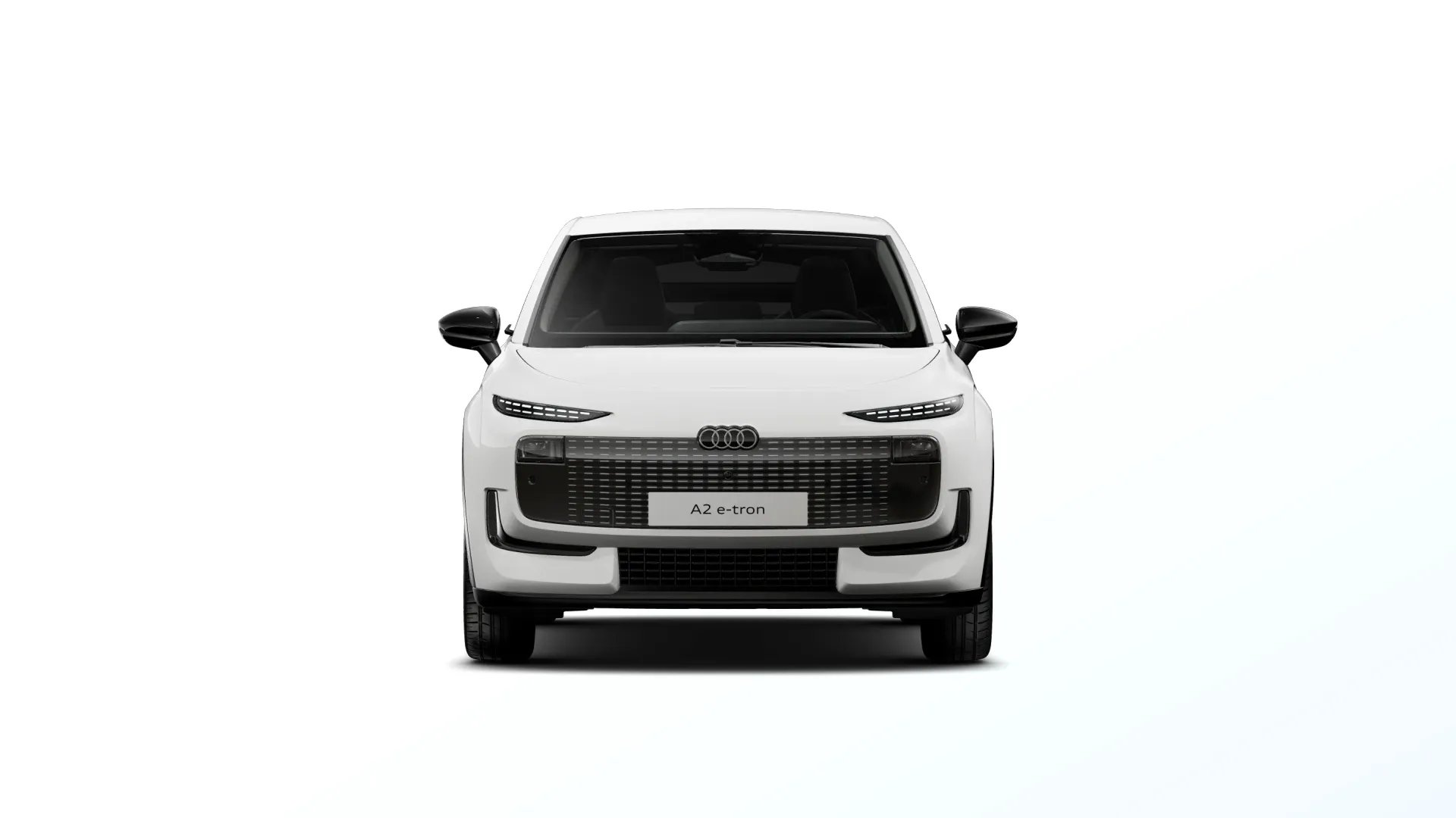 A2 e-tron, Audi A2 e-tron Edition One, Bílá Arkona, directfront