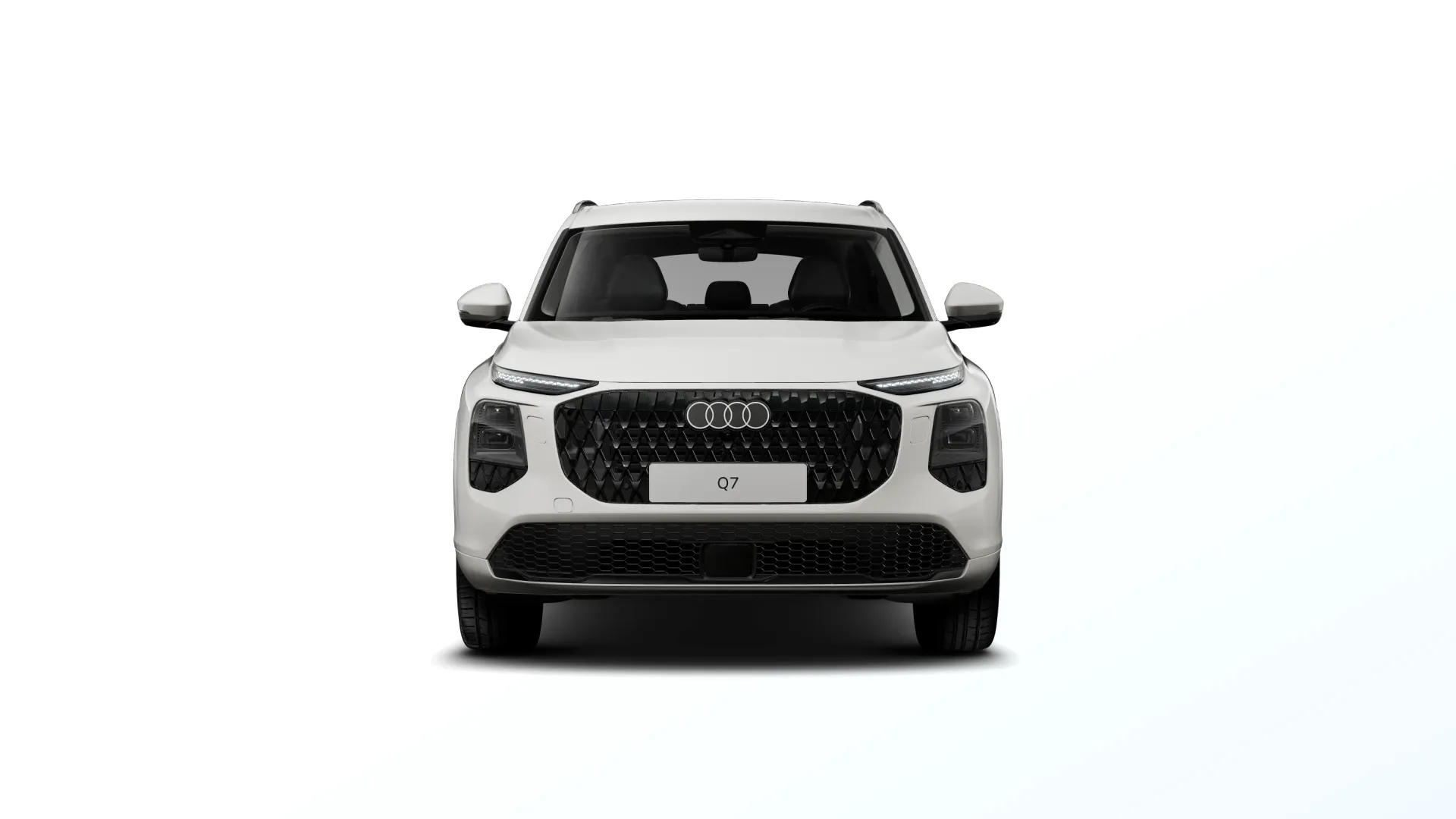 Q7 SUV, Q7 SUV, Bílá Carrara, directfront