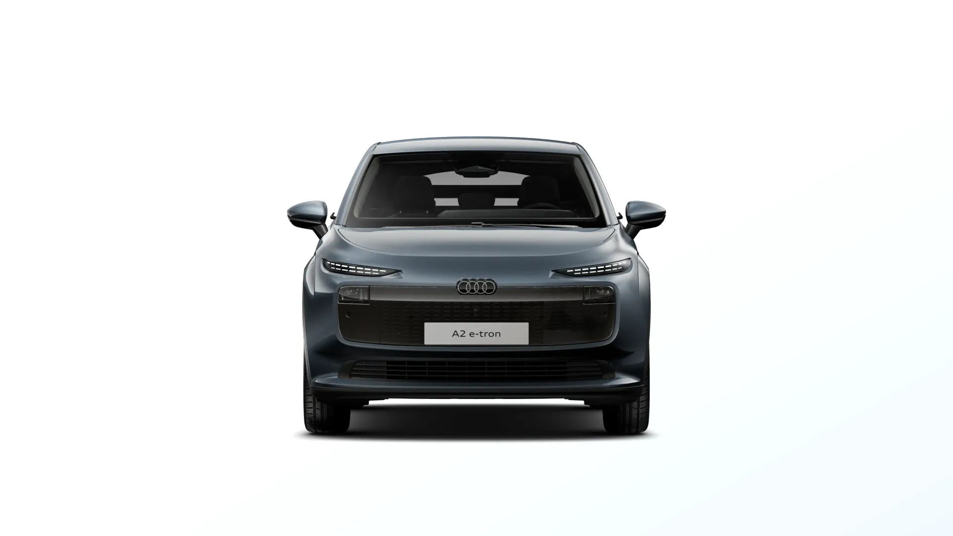 A2 e-tron, Audi A2 e-tron, Modrá Horizon, directfront