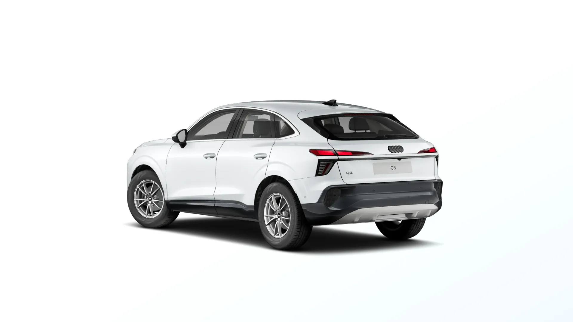 Q3 Sportback, Audi Q3, Bílá Gletscher, back
